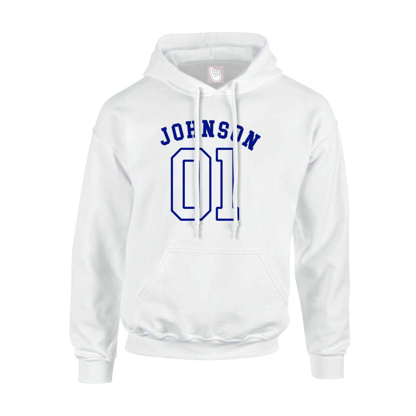 Hoodie — Shirsey Arch in White