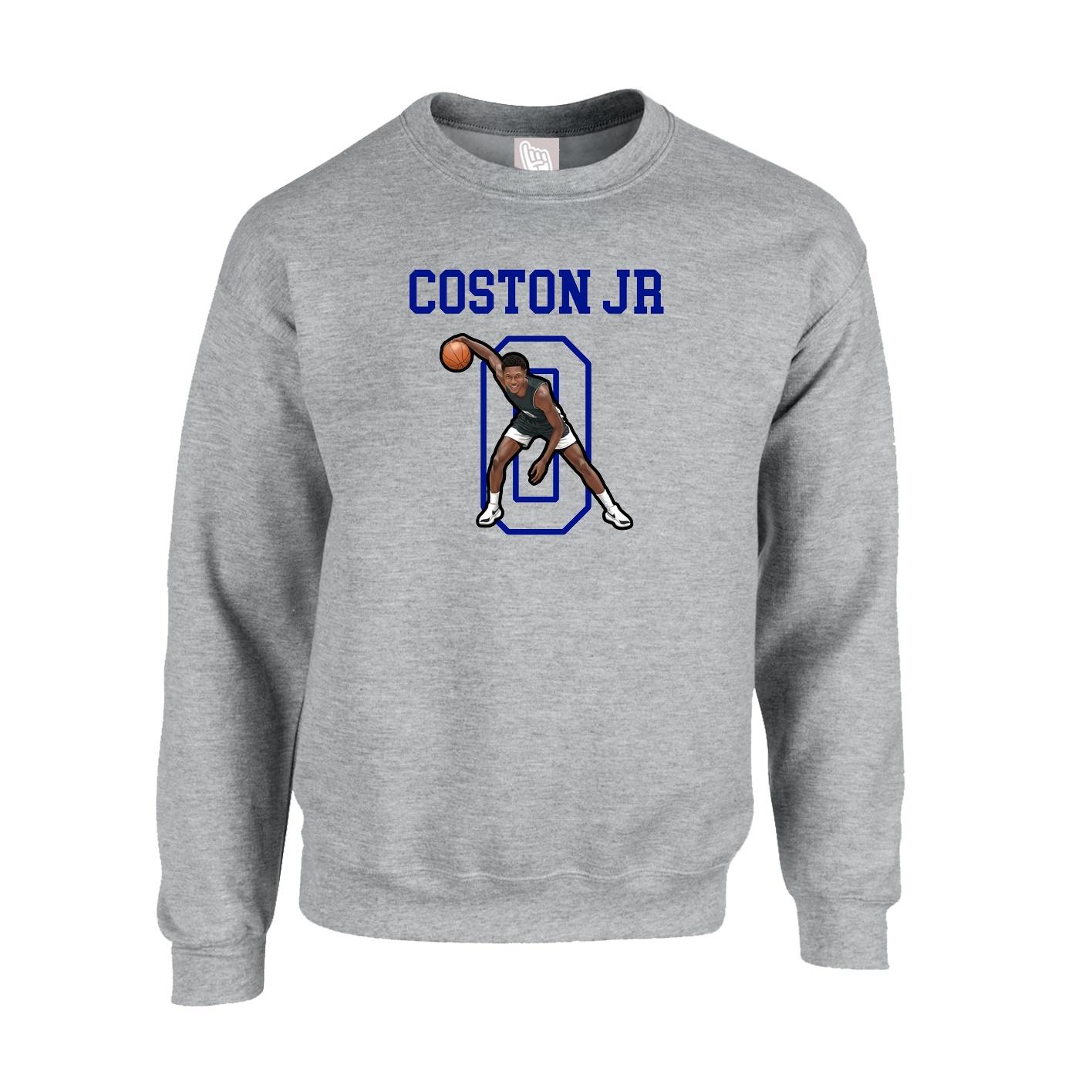 Fleece Crew — Shirsey in Grey