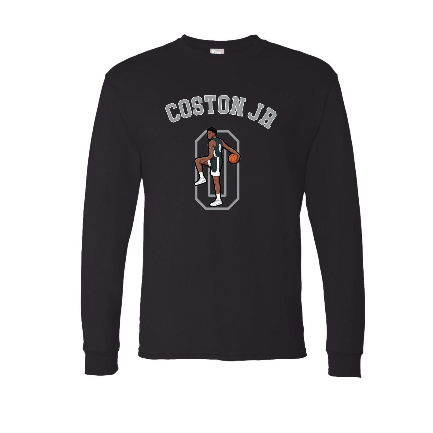 Long Sleeve Tee — Shirsey Arch in Black