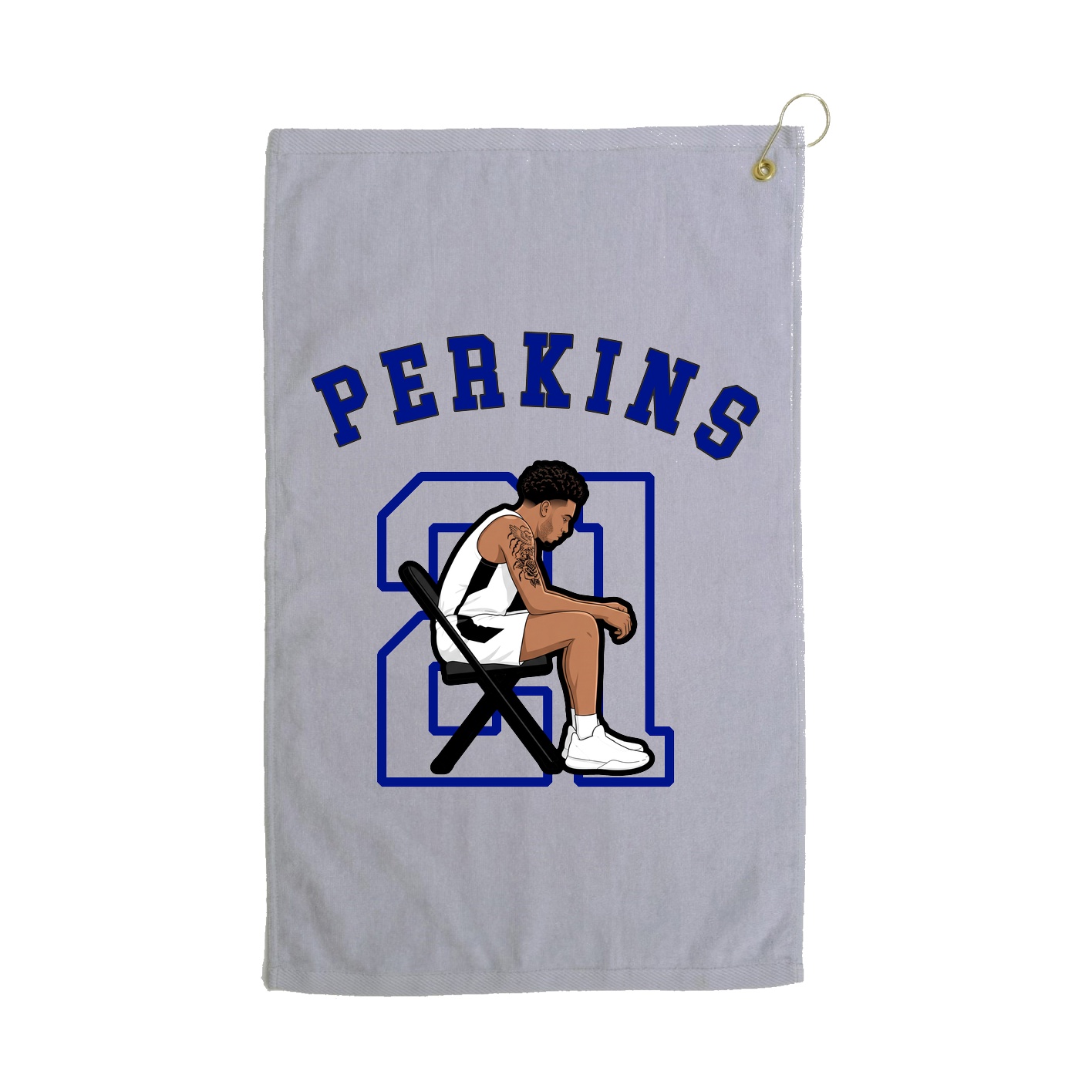 Golf Towel — Shirsey Arch in Grey