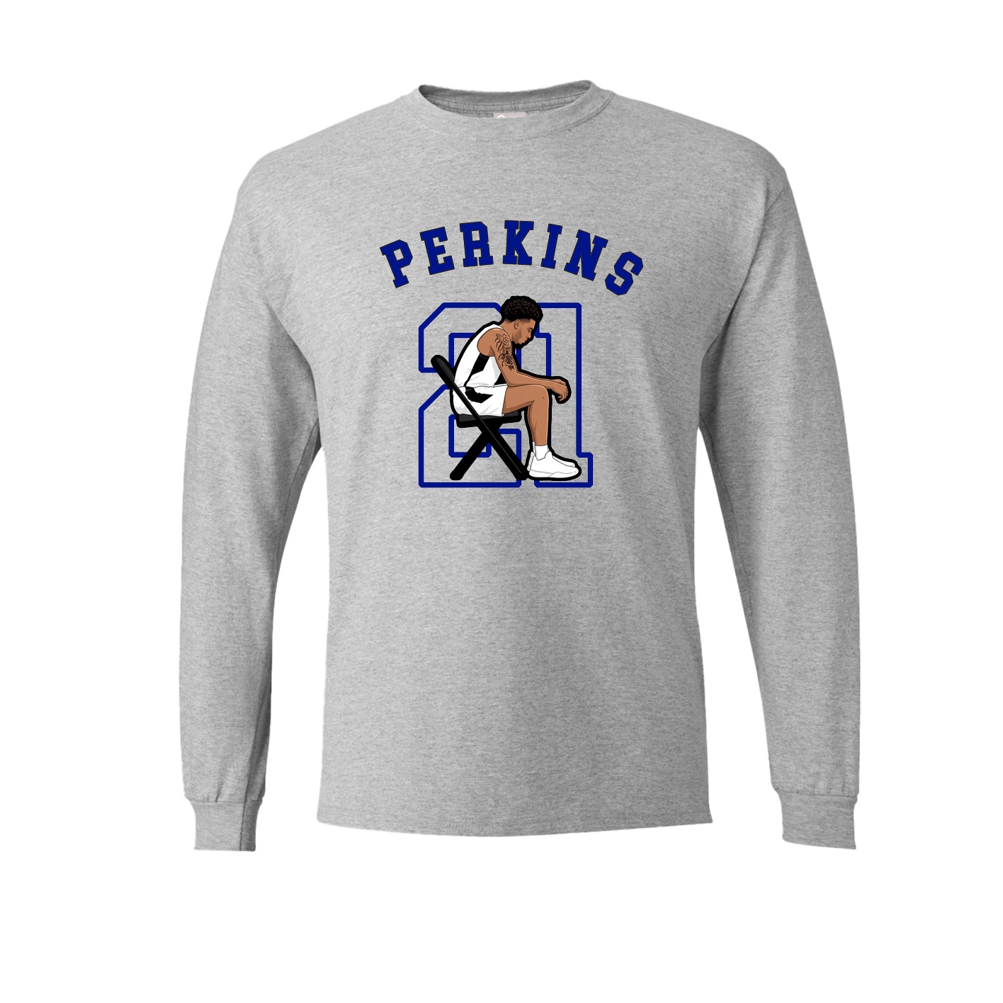 Long Sleeve Tee — Shirsey Arch in Grey