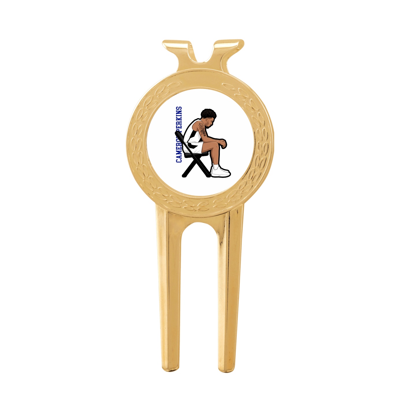 Divot Tool with Ball Marker — Name Vertical in Classic