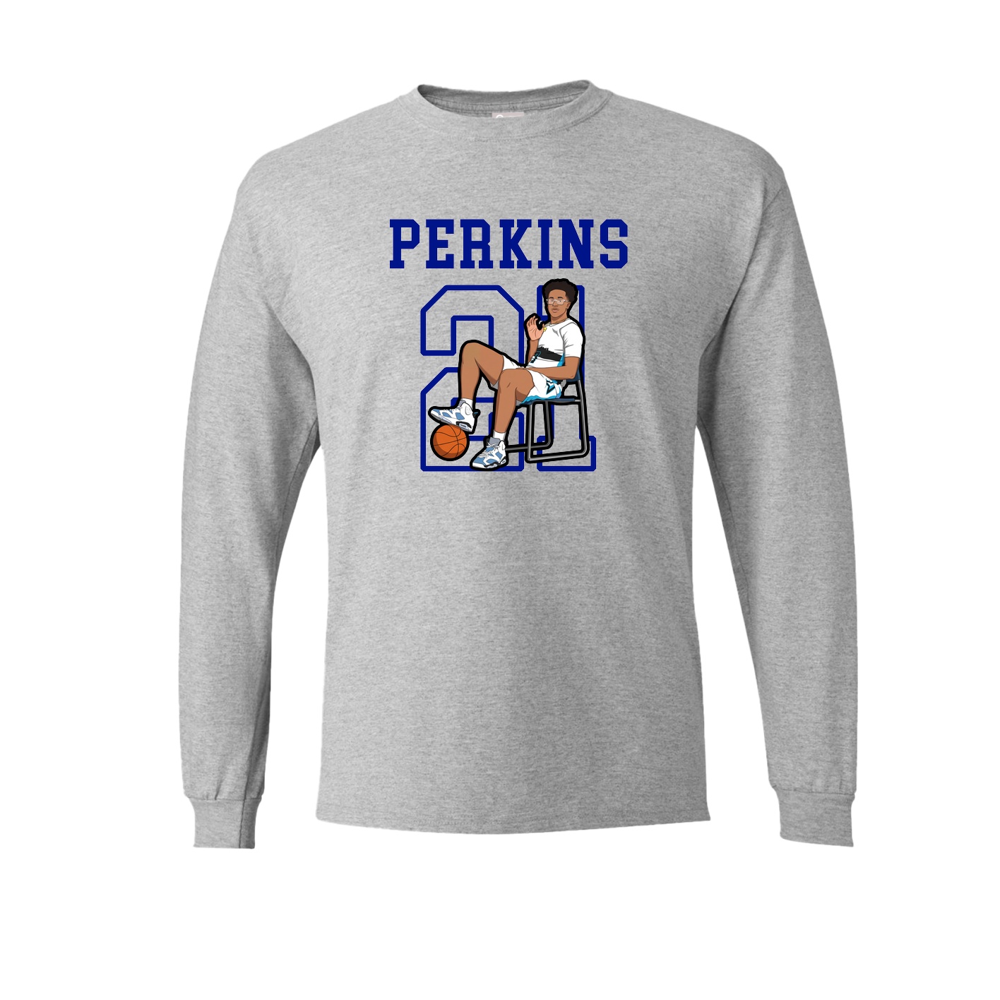 Long Sleeve Tee — Shirsey in Grey