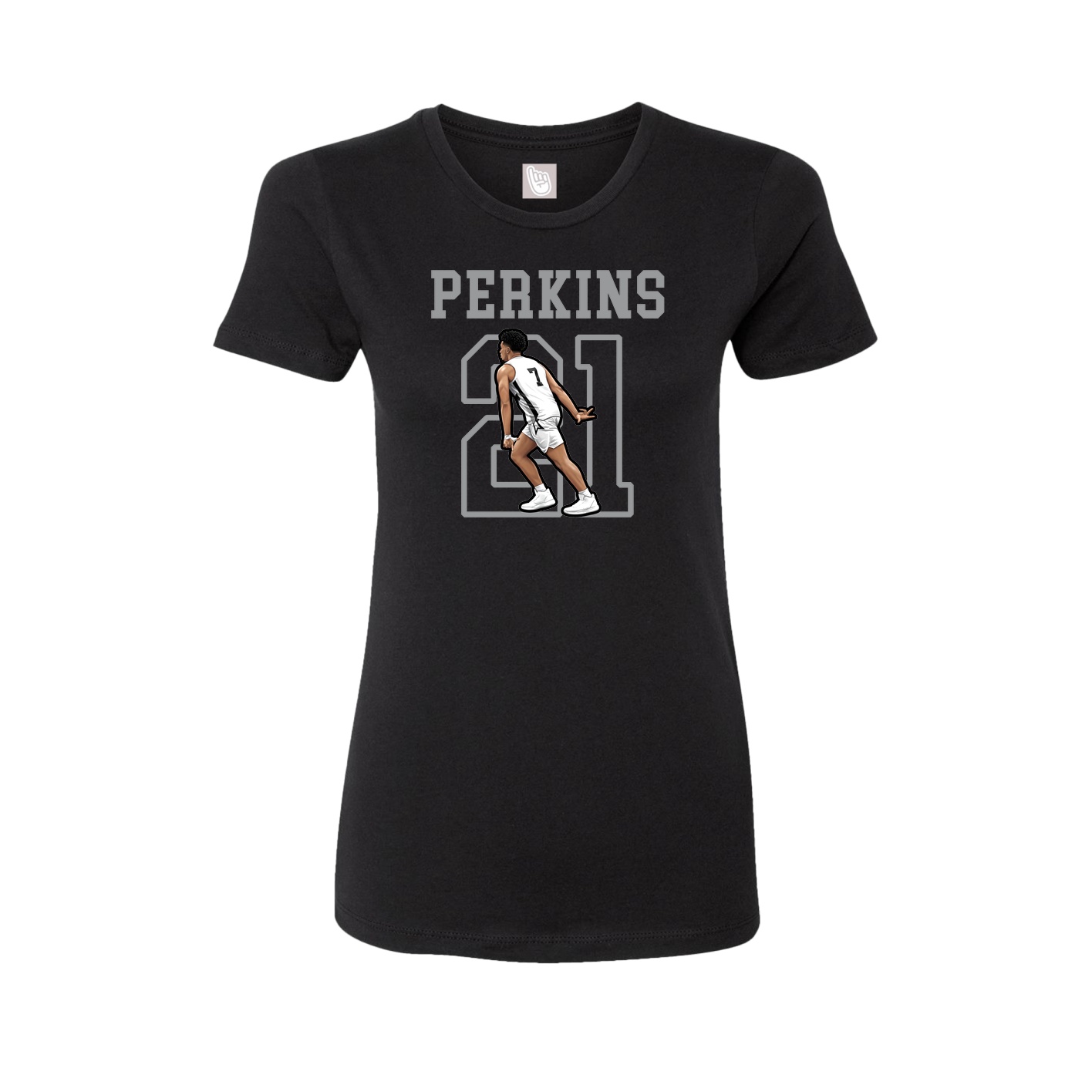 Fitted Women's Tee — Shirsey in Black