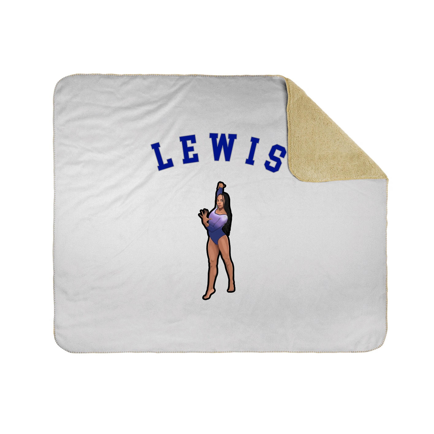 Throw Blanket — Shirsey Arch in White