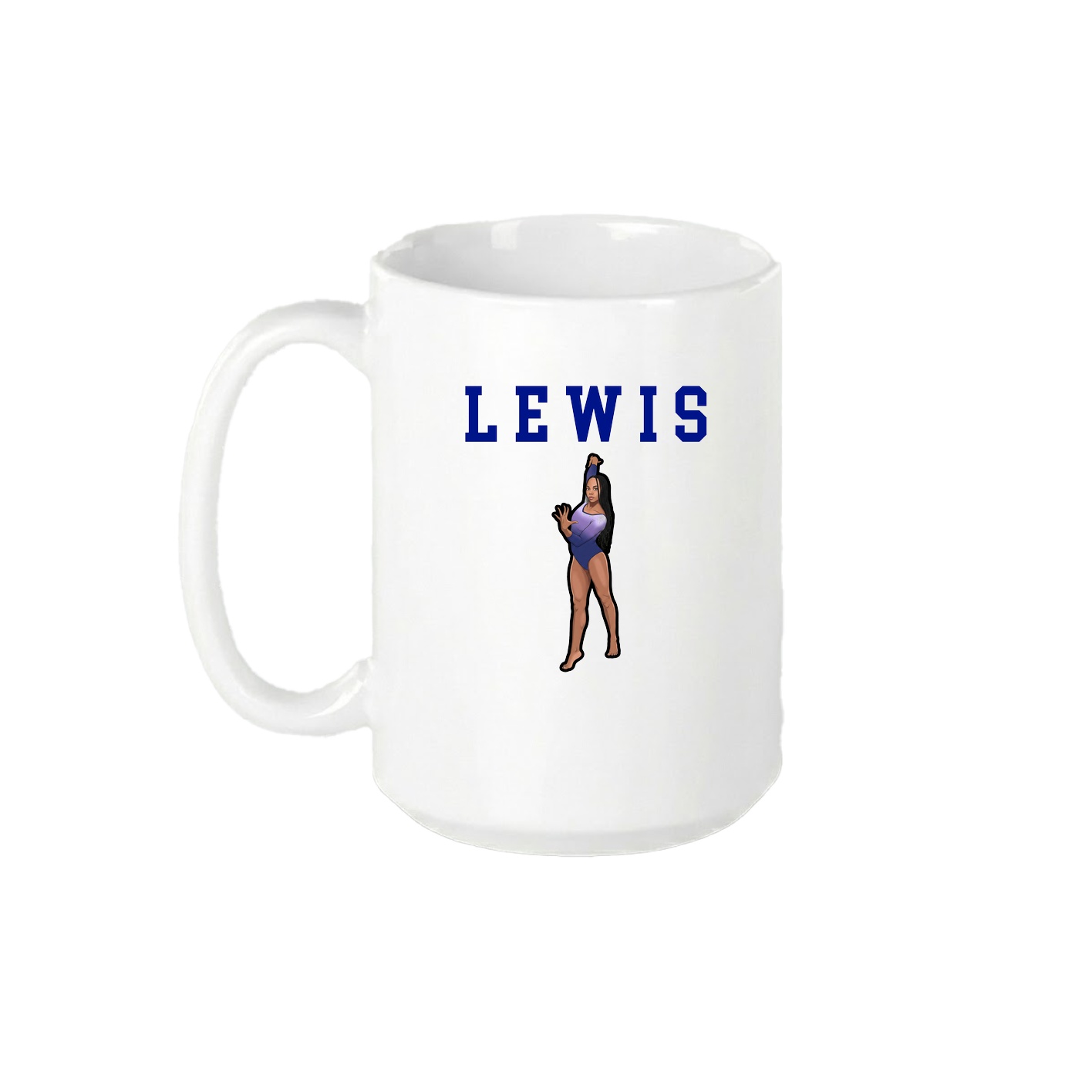 15oz Coffee Mug — Shirsey in White