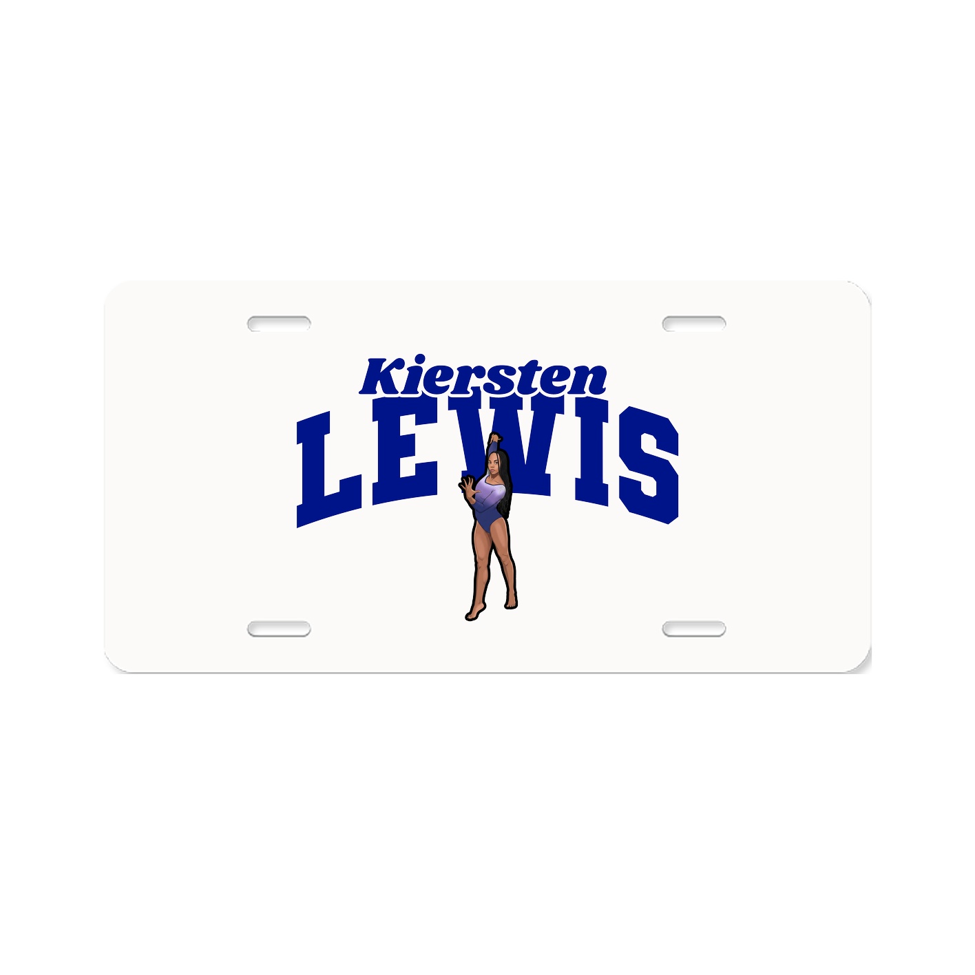 License Plate — Signature Arch in Classic