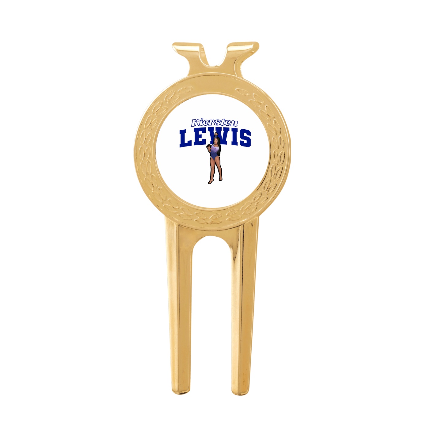 Divot Tool with Ball Marker — Name Arch in Classic