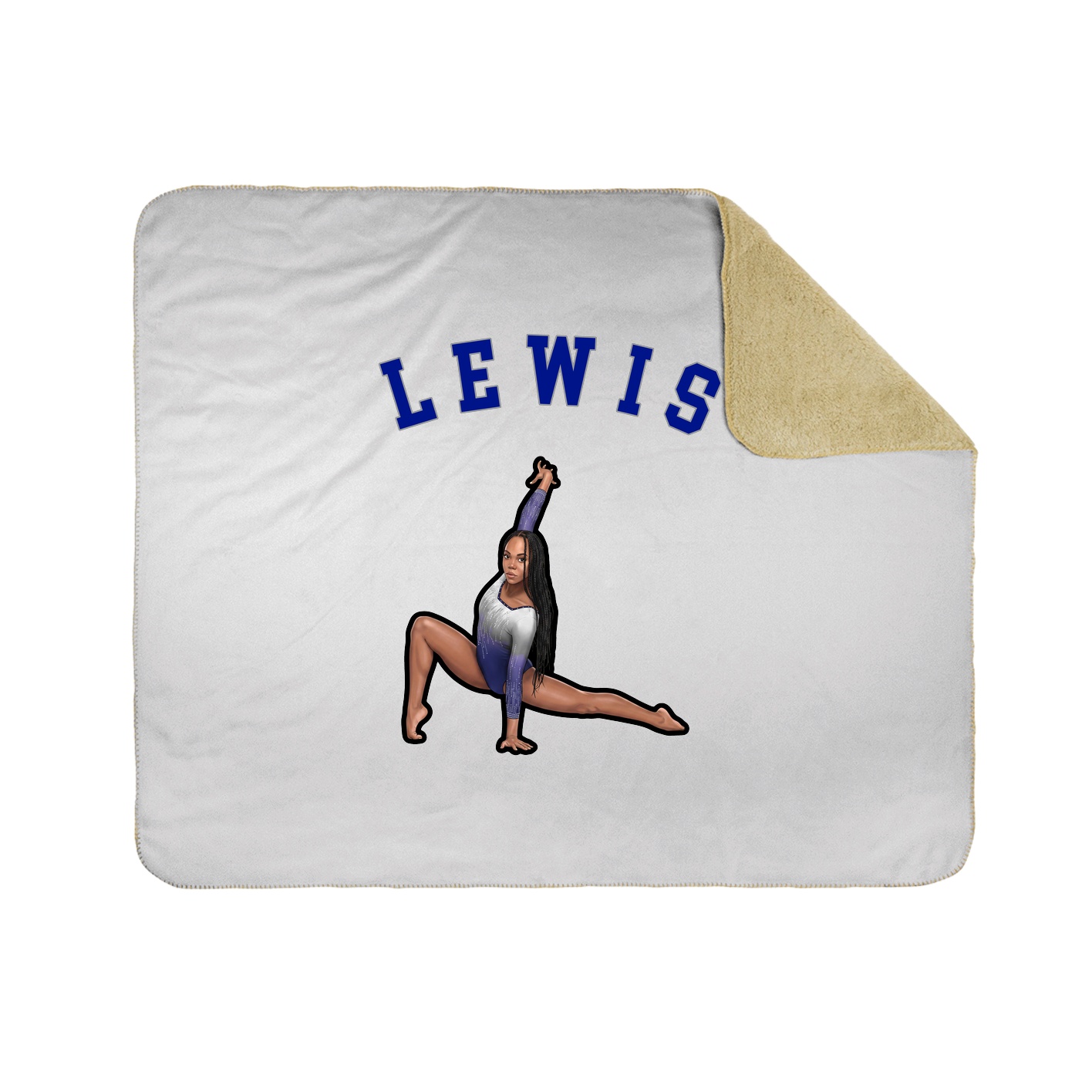 Throw Blanket — Shirsey Arch in White