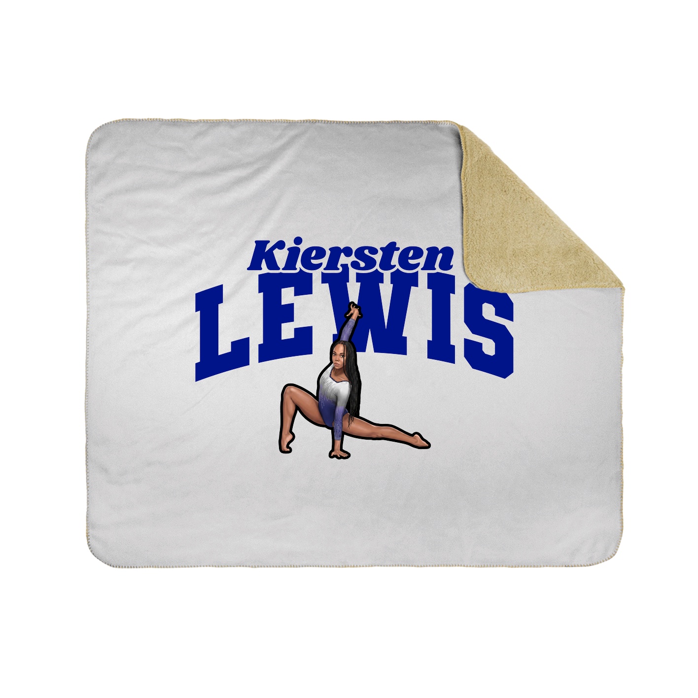 Throw Blanket — Signature Arch in White