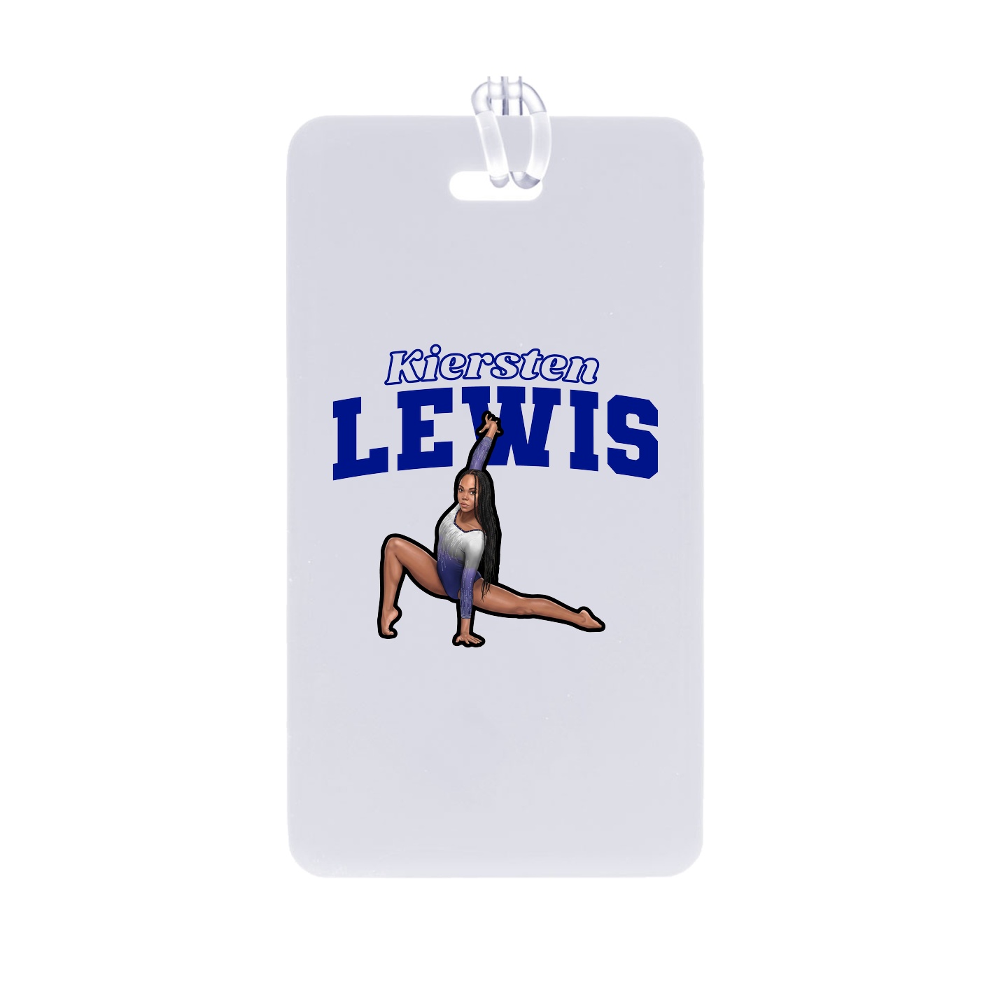 Bag Tag — Name Arch in Classic