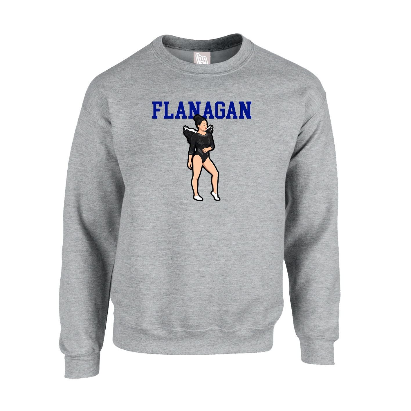 Fleece Crew — Shirsey in Grey