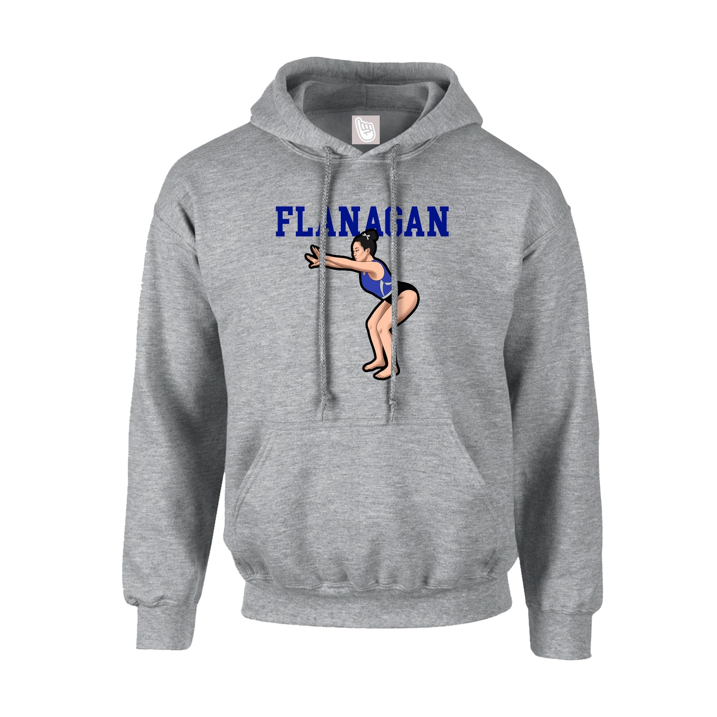 Hoodie — Shirsey in Grey