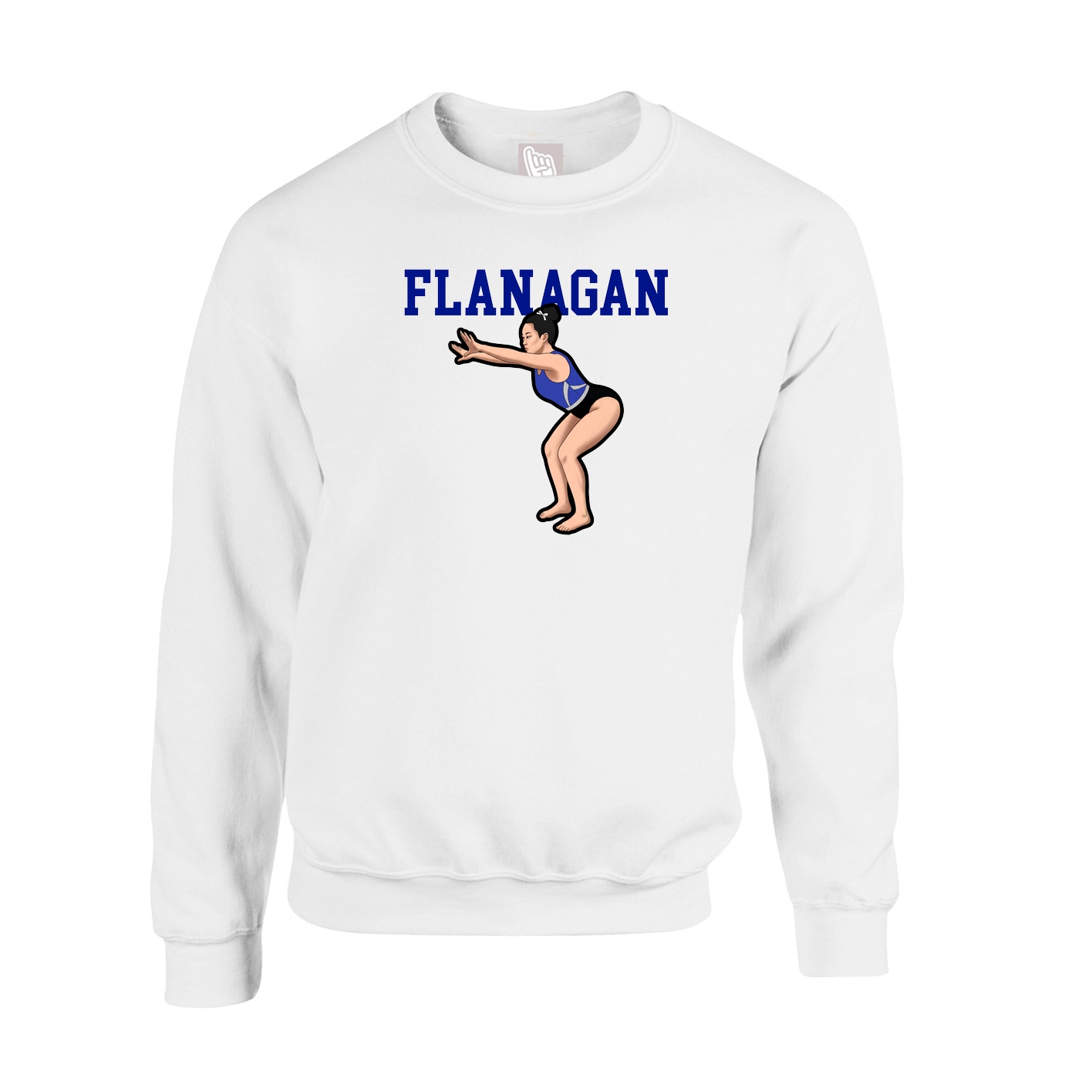 Fleece Crew — Shirsey in White