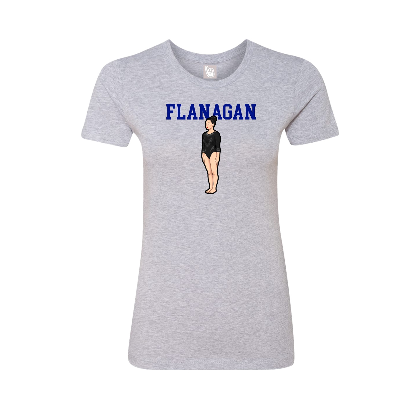 Fitted Women's Tee — Shirsey in Grey