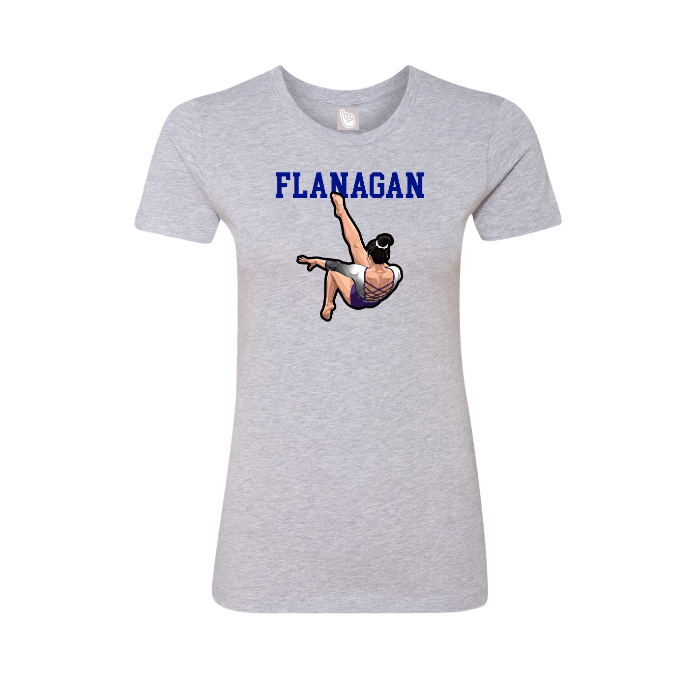 Fitted Women's Tee — Shirsey in Grey