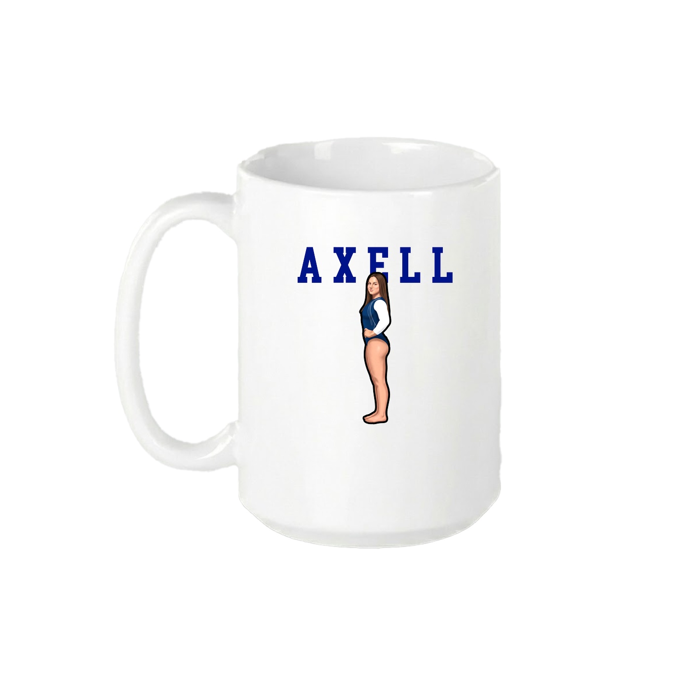 15oz Coffee Mug — Shirsey in White
