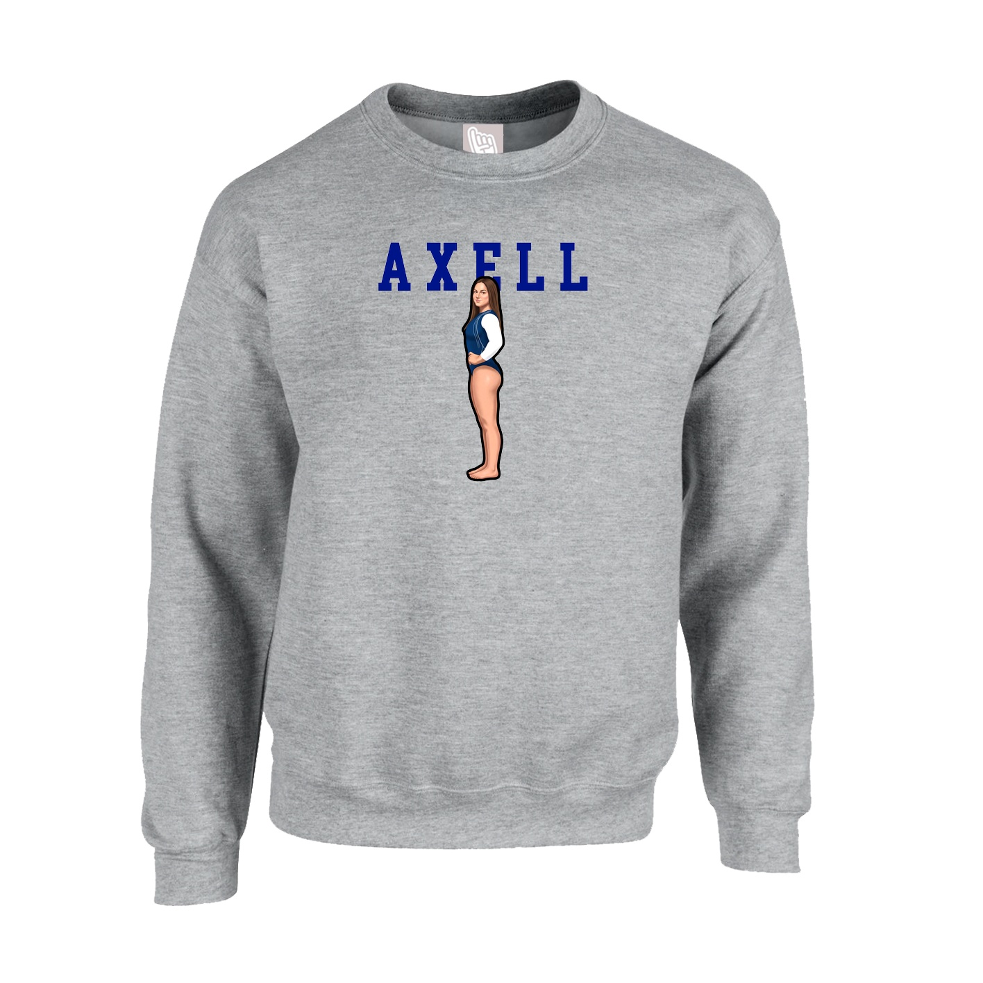 Fleece Crew — Shirsey in Grey
