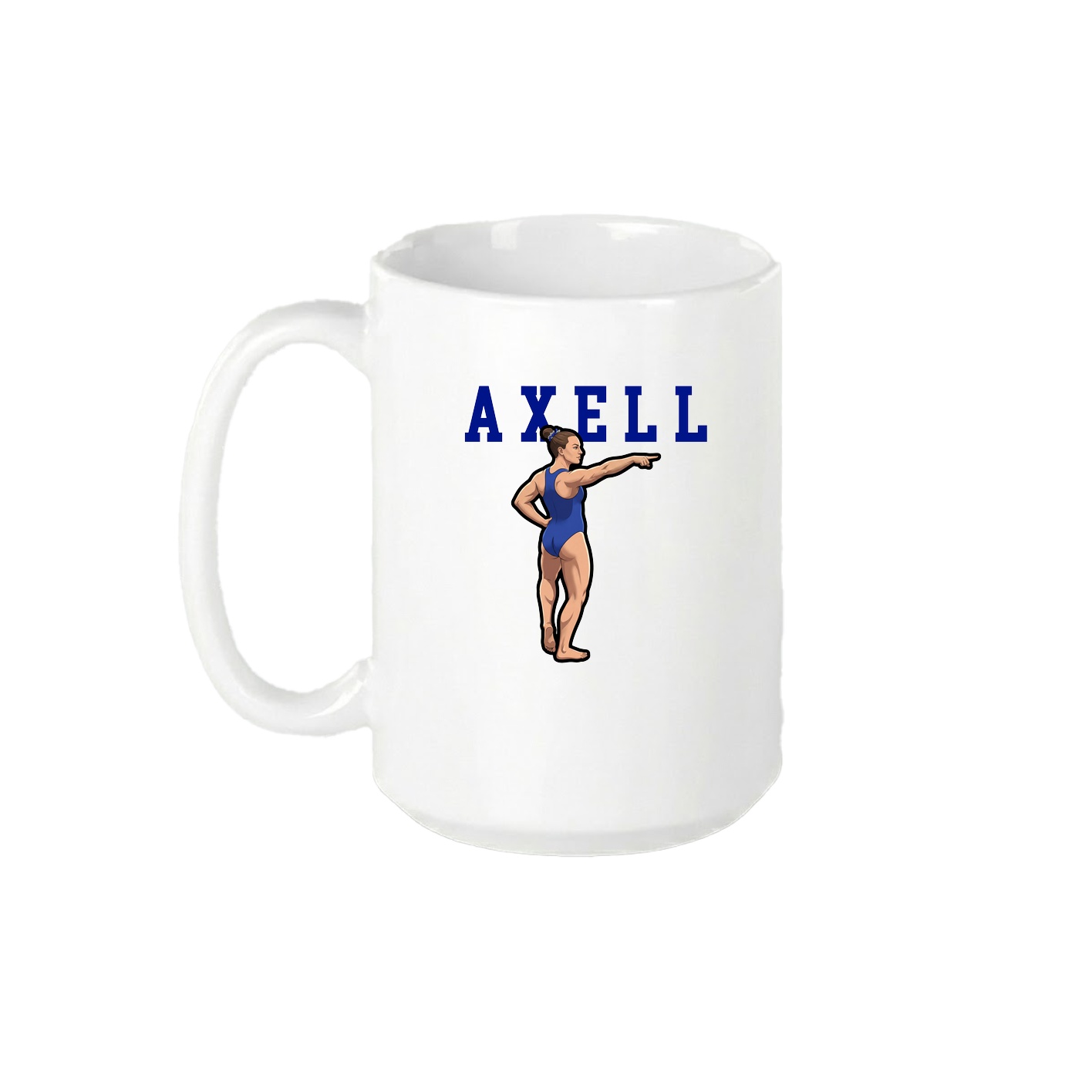 15oz Coffee Mug — Shirsey in White