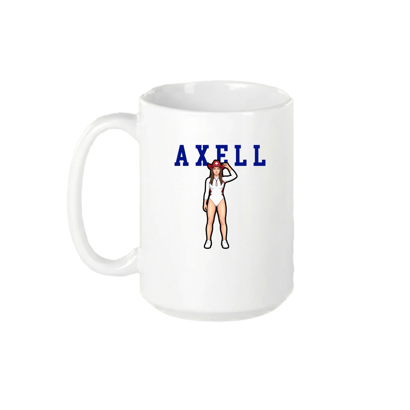 15oz Coffee Mug — Shirsey in White