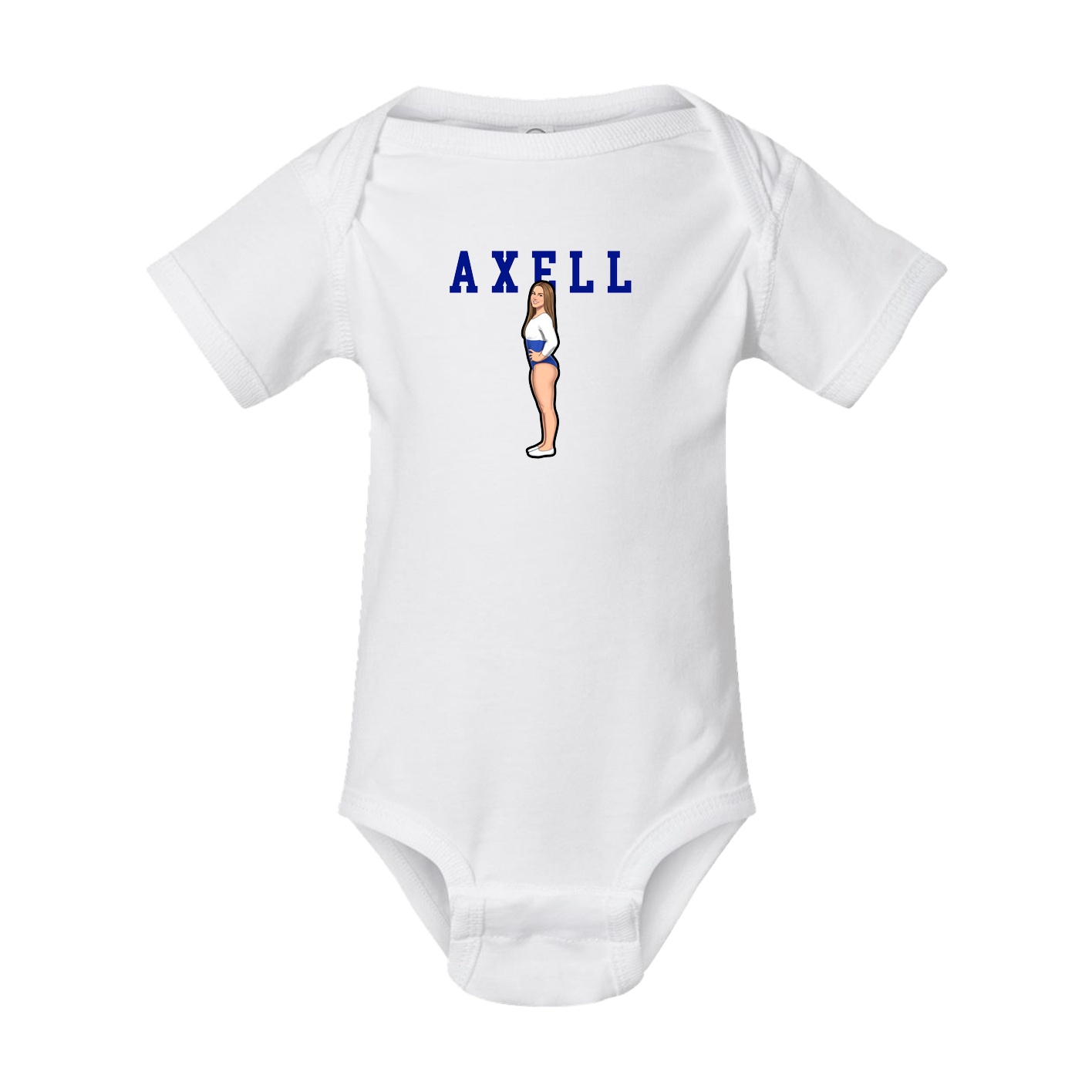 Baby Onesie — Shirsey in White
