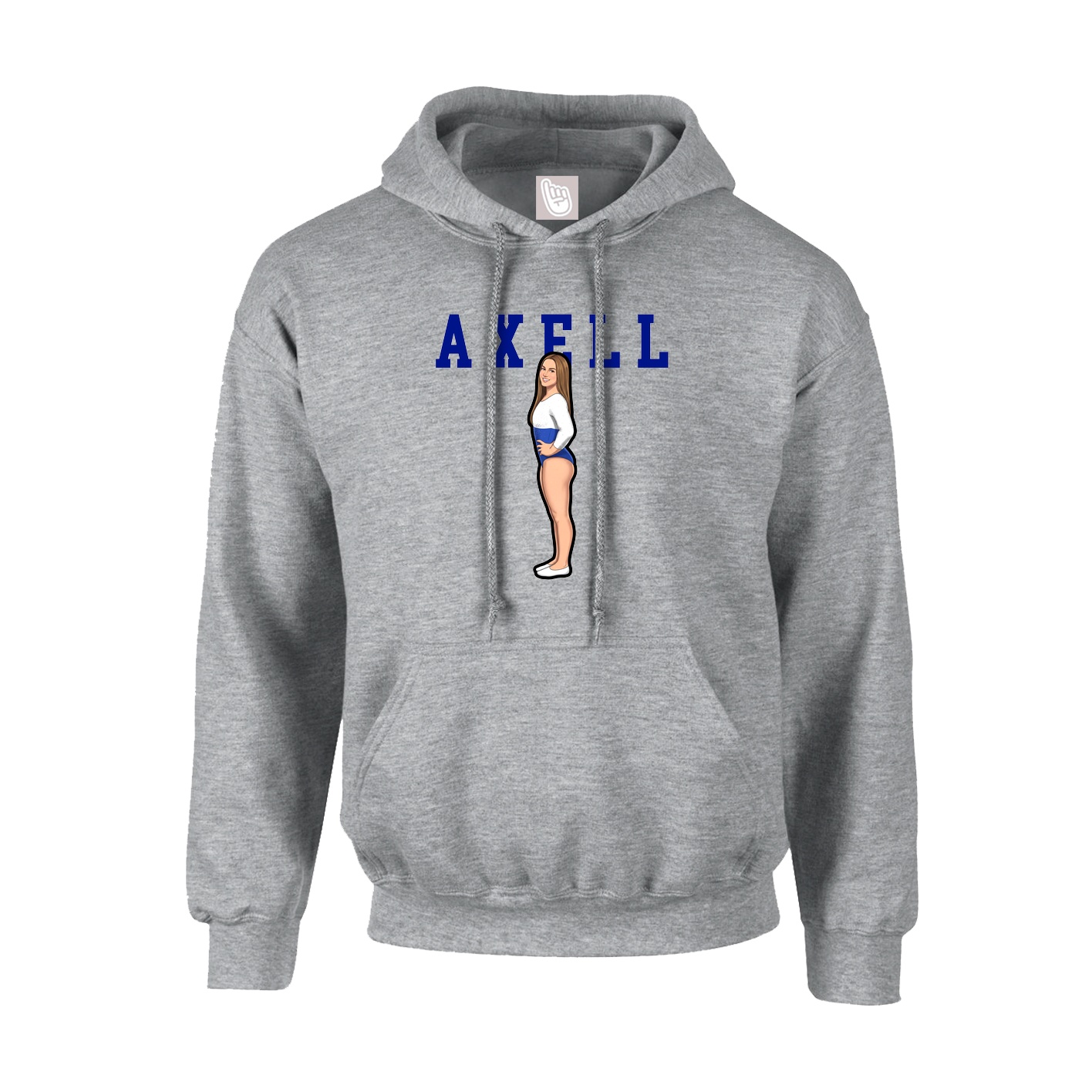 Hoodie — Shirsey in Grey