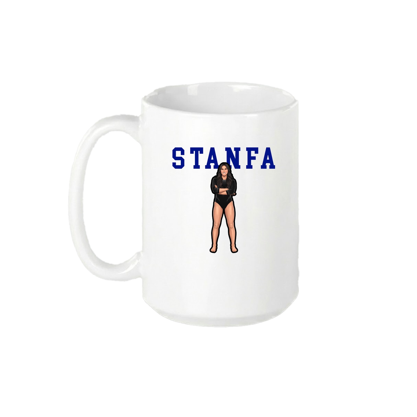 15oz Coffee Mug — Shirsey in White