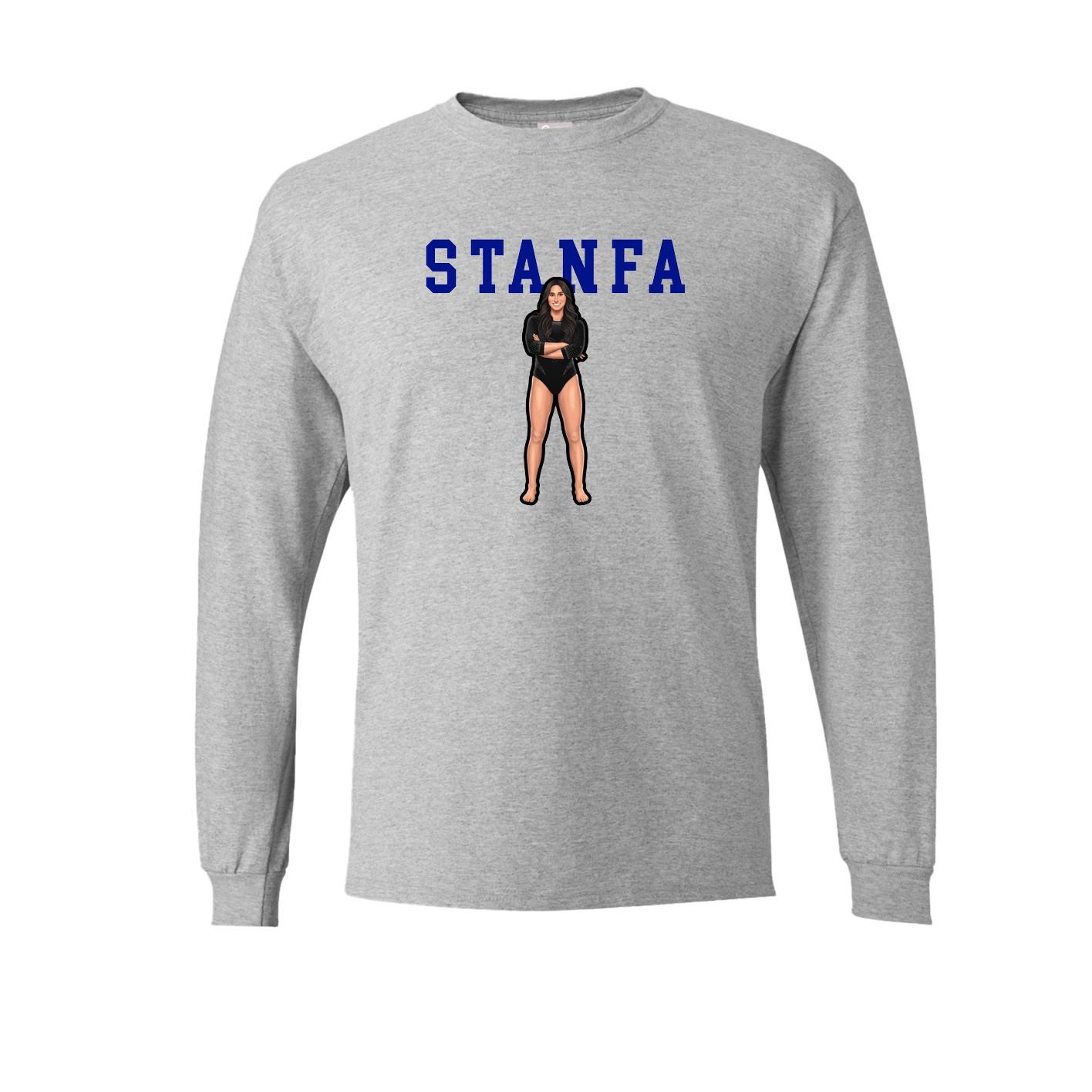 Long Sleeve Tee — Shirsey in Grey