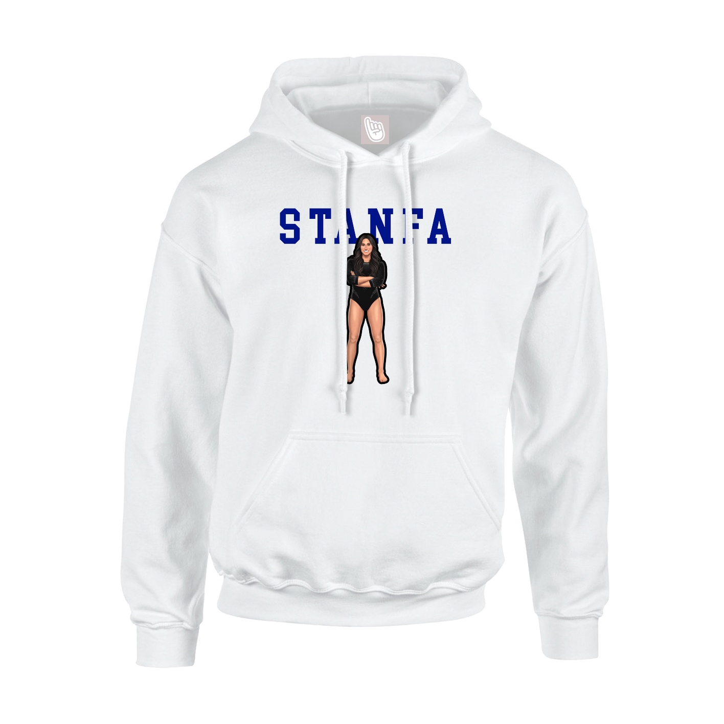 Hoodie — Shirsey in White