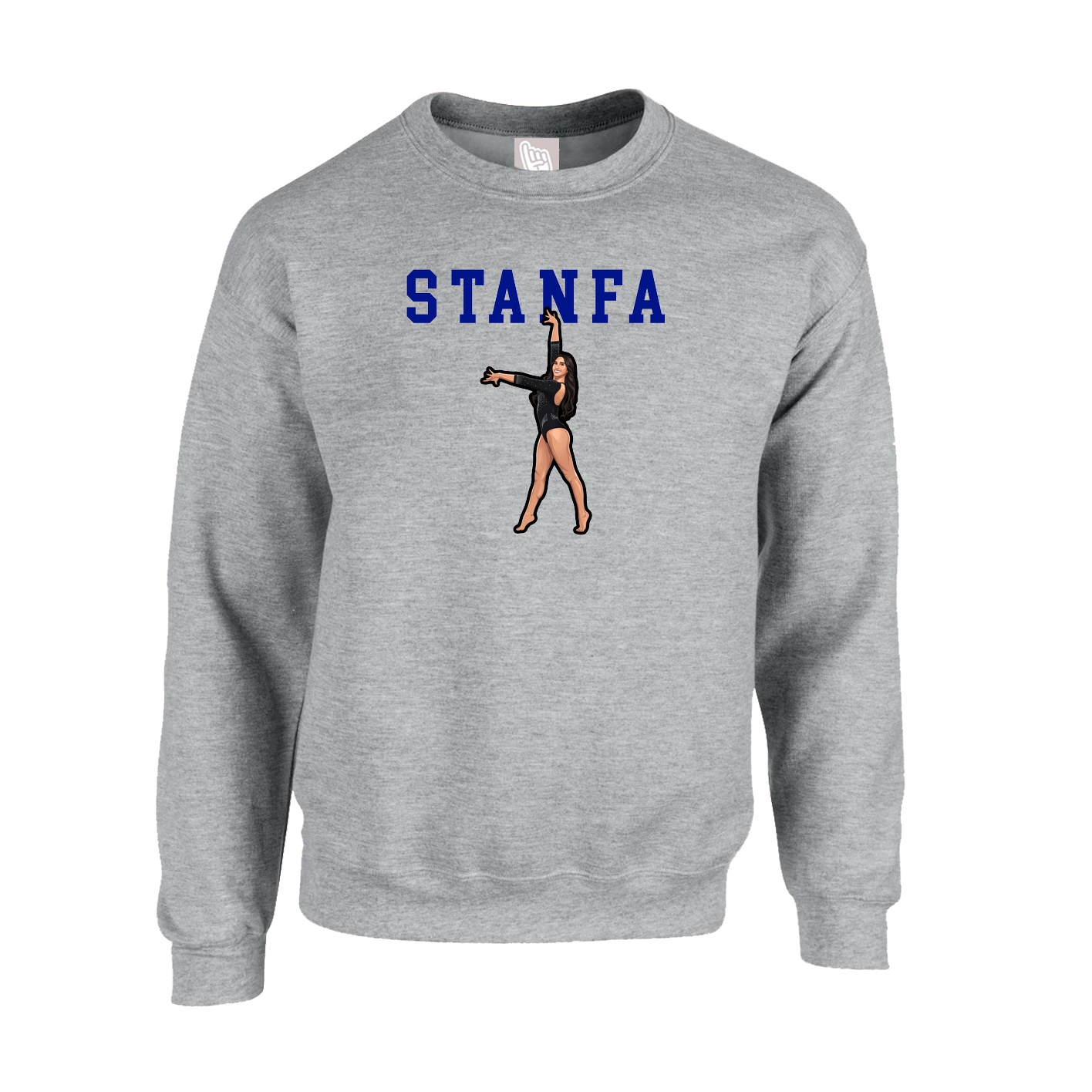 Fleece Crew — Shirsey in Grey