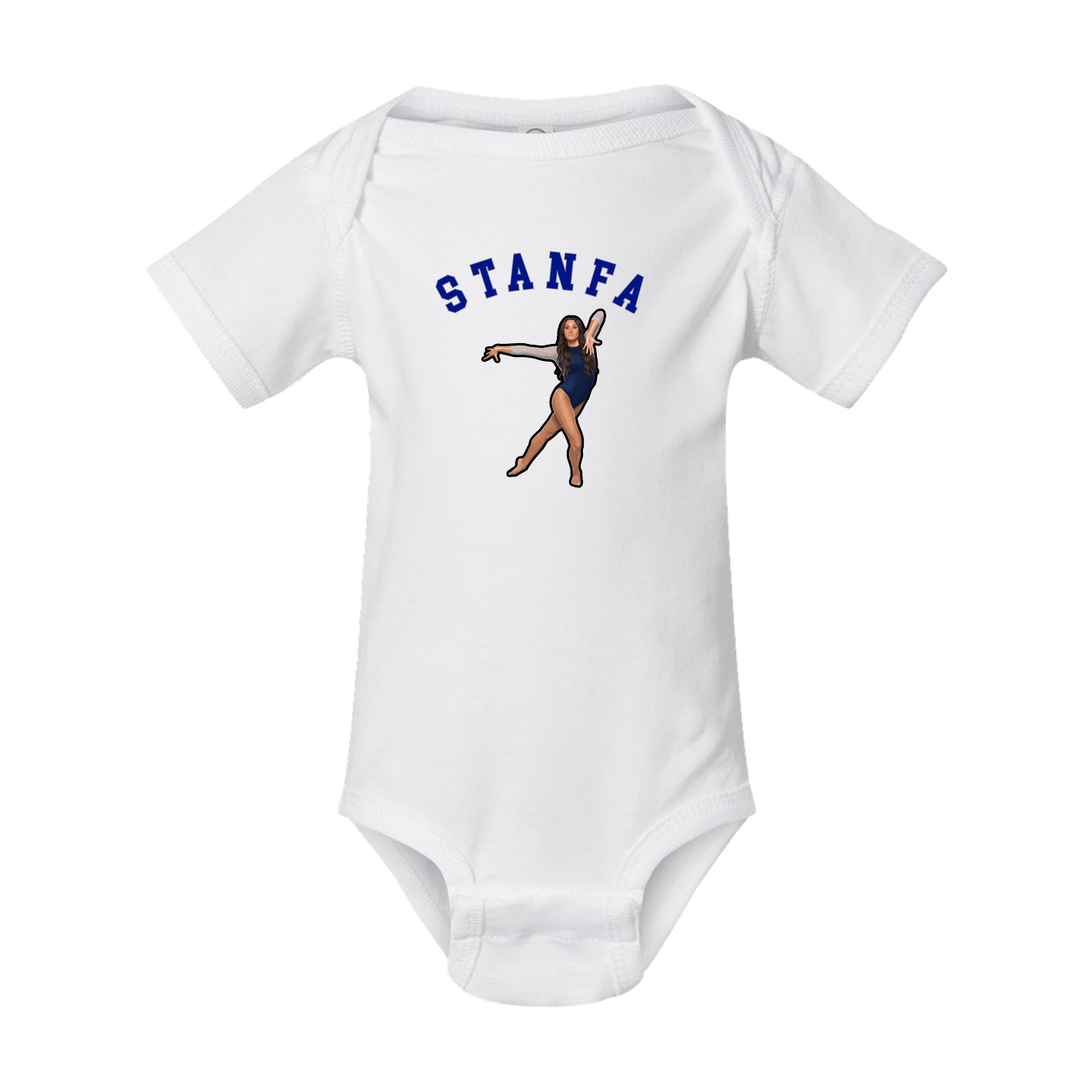 Baby Onesie — Shirsey Arch in White