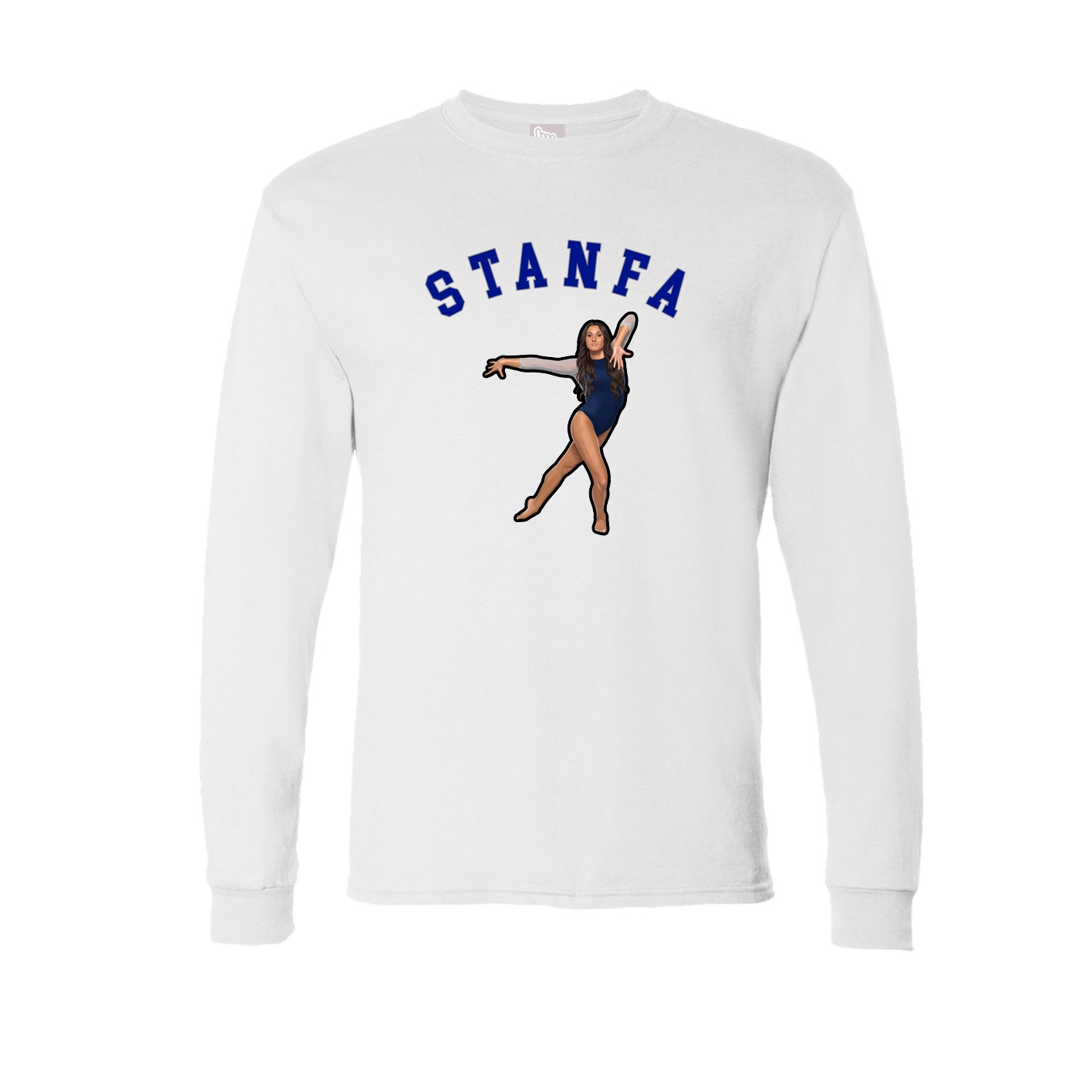 Long Sleeve Tee — Shirsey Arch in White