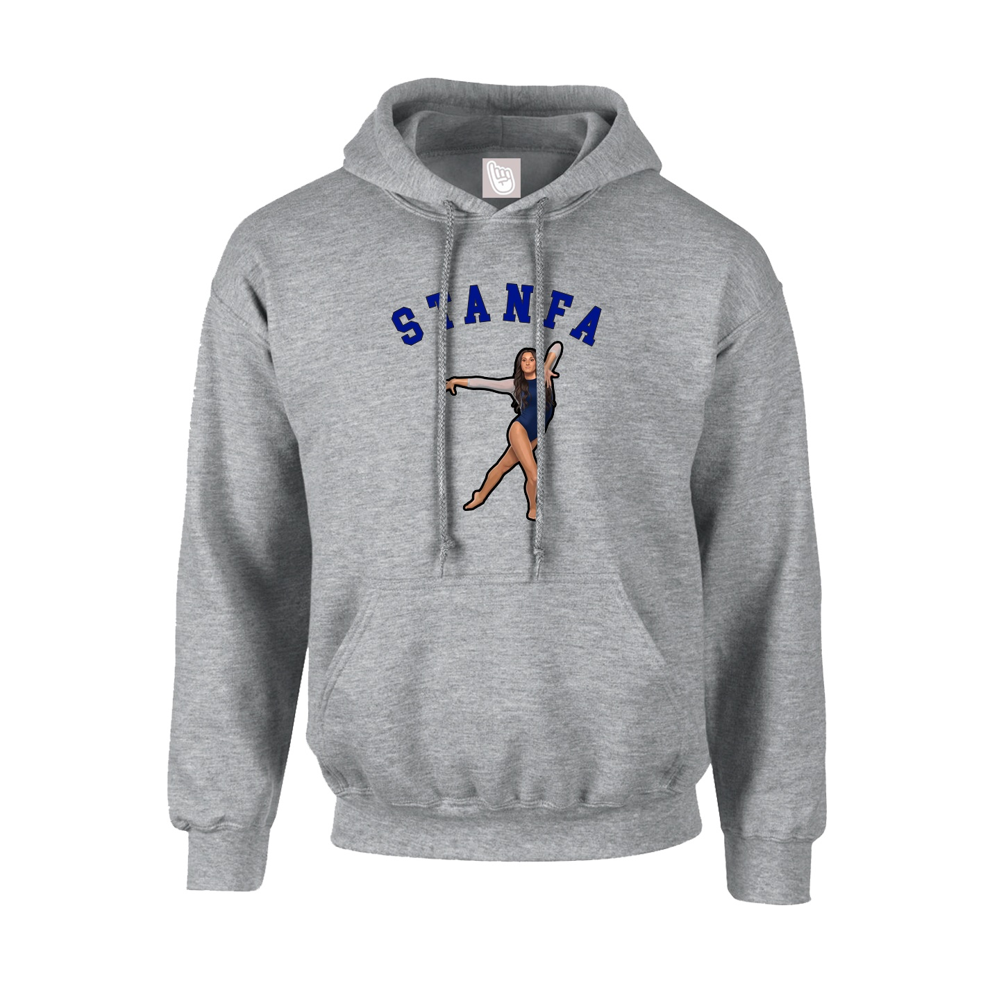 Youth Hoodie — Shirsey Arch in Grey