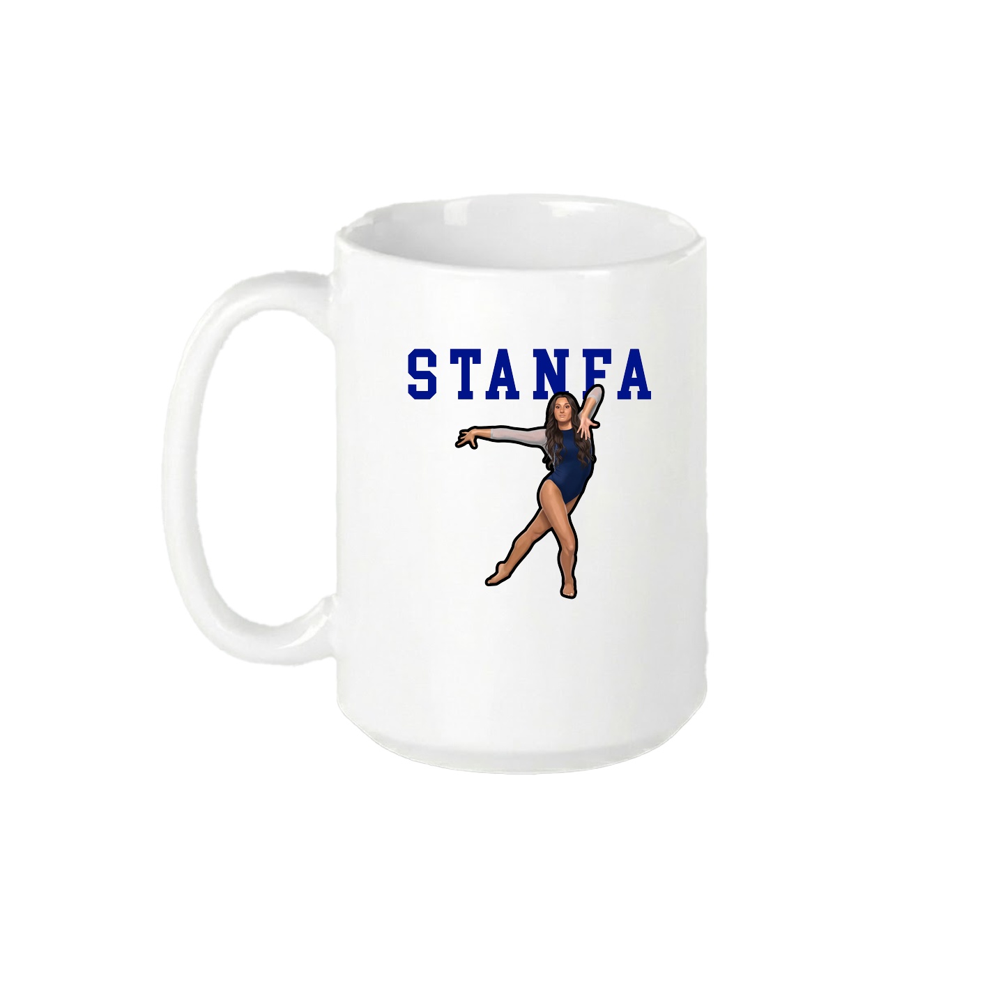 15oz Coffee Mug — Shirsey in White