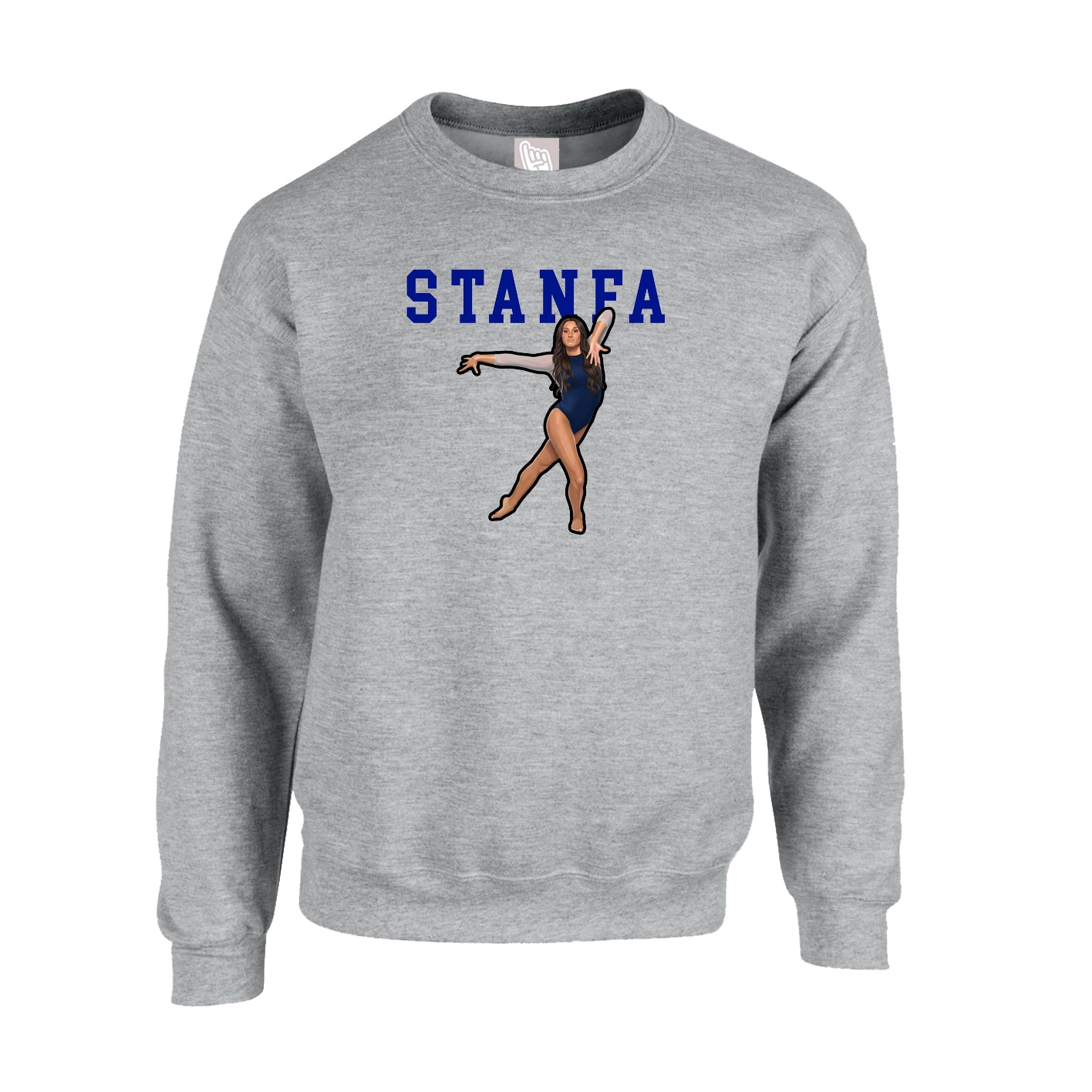 Fleece Crew — Shirsey in Grey