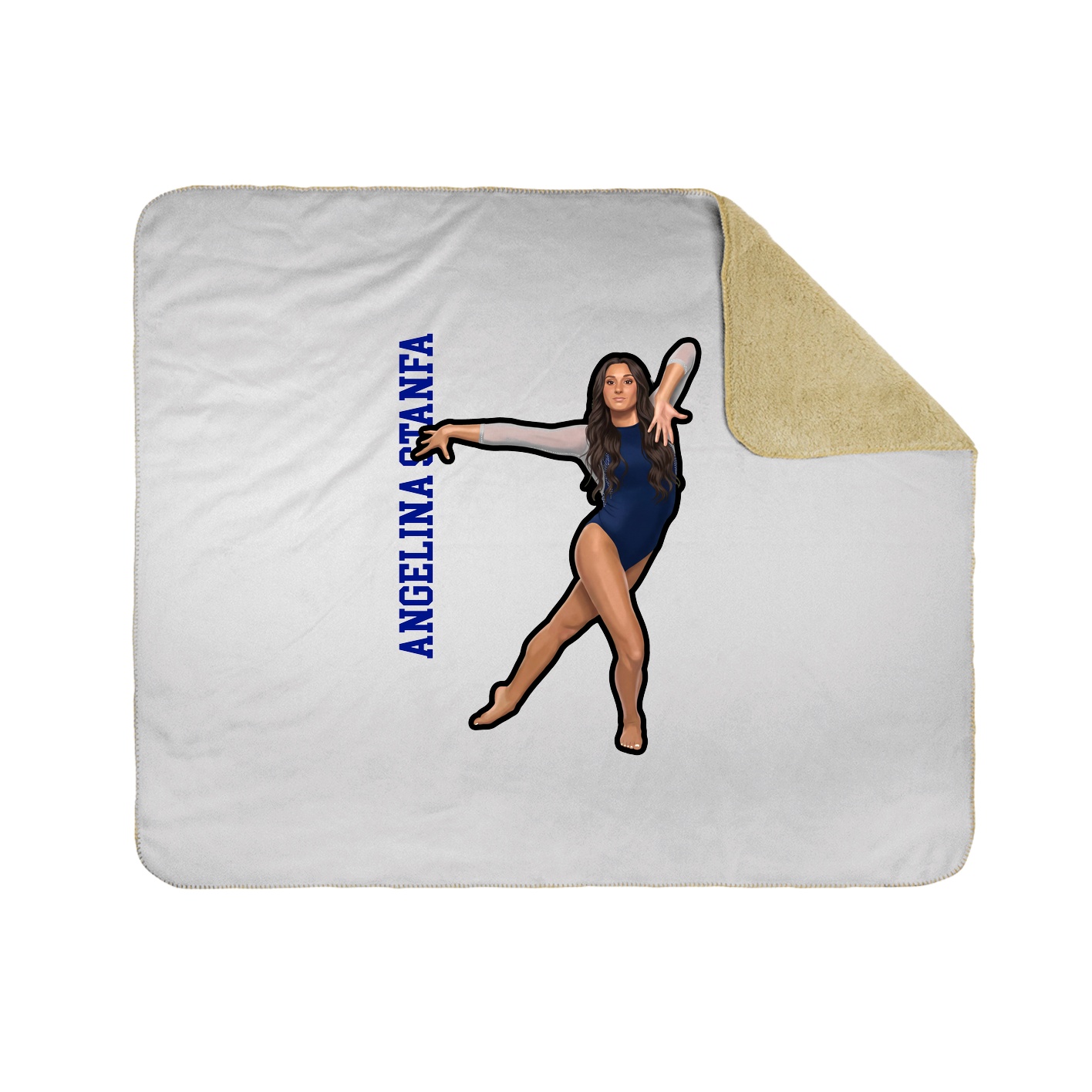 50x60 Sherpa Lined Throw Blanket