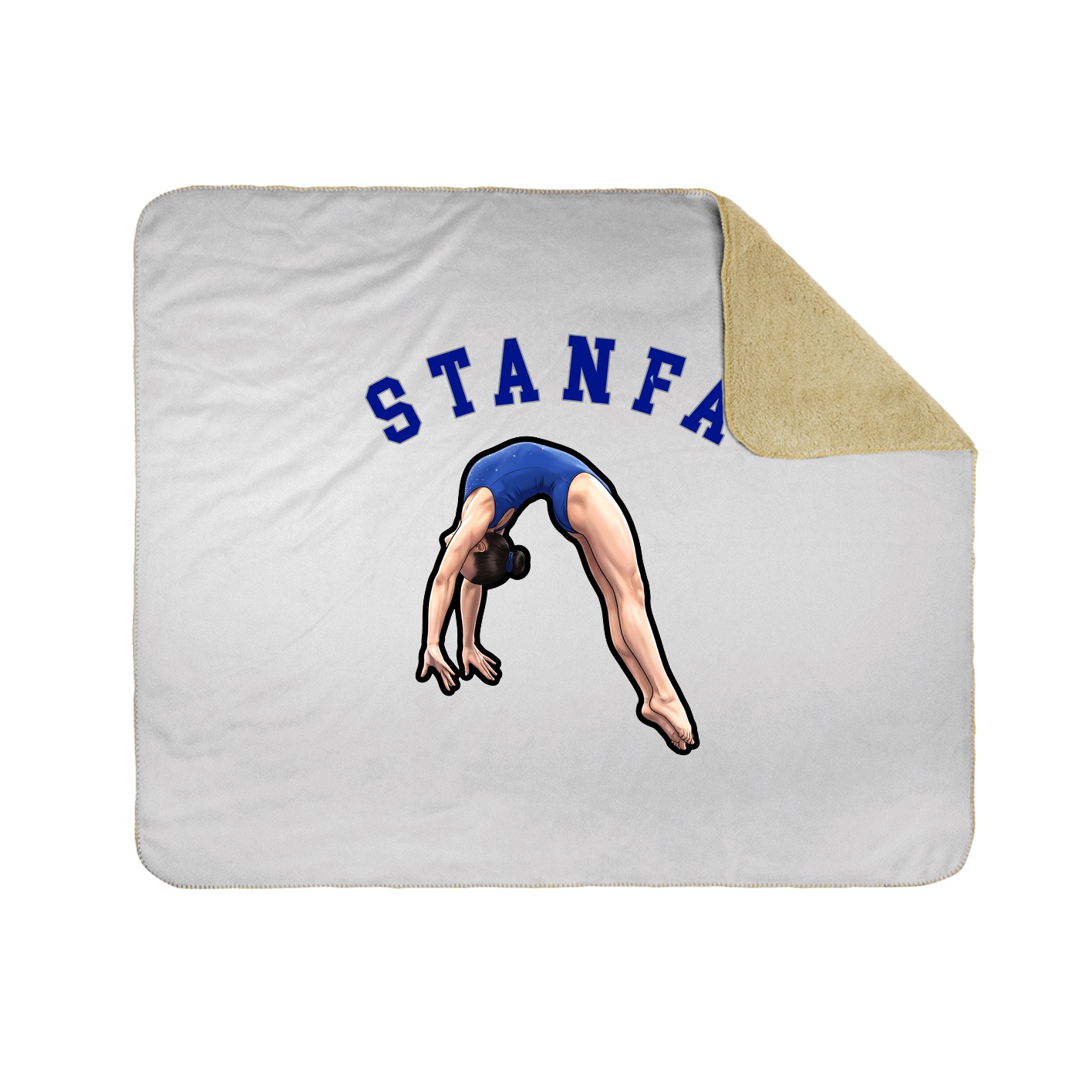 Throw Blanket — Shirsey Arch in White