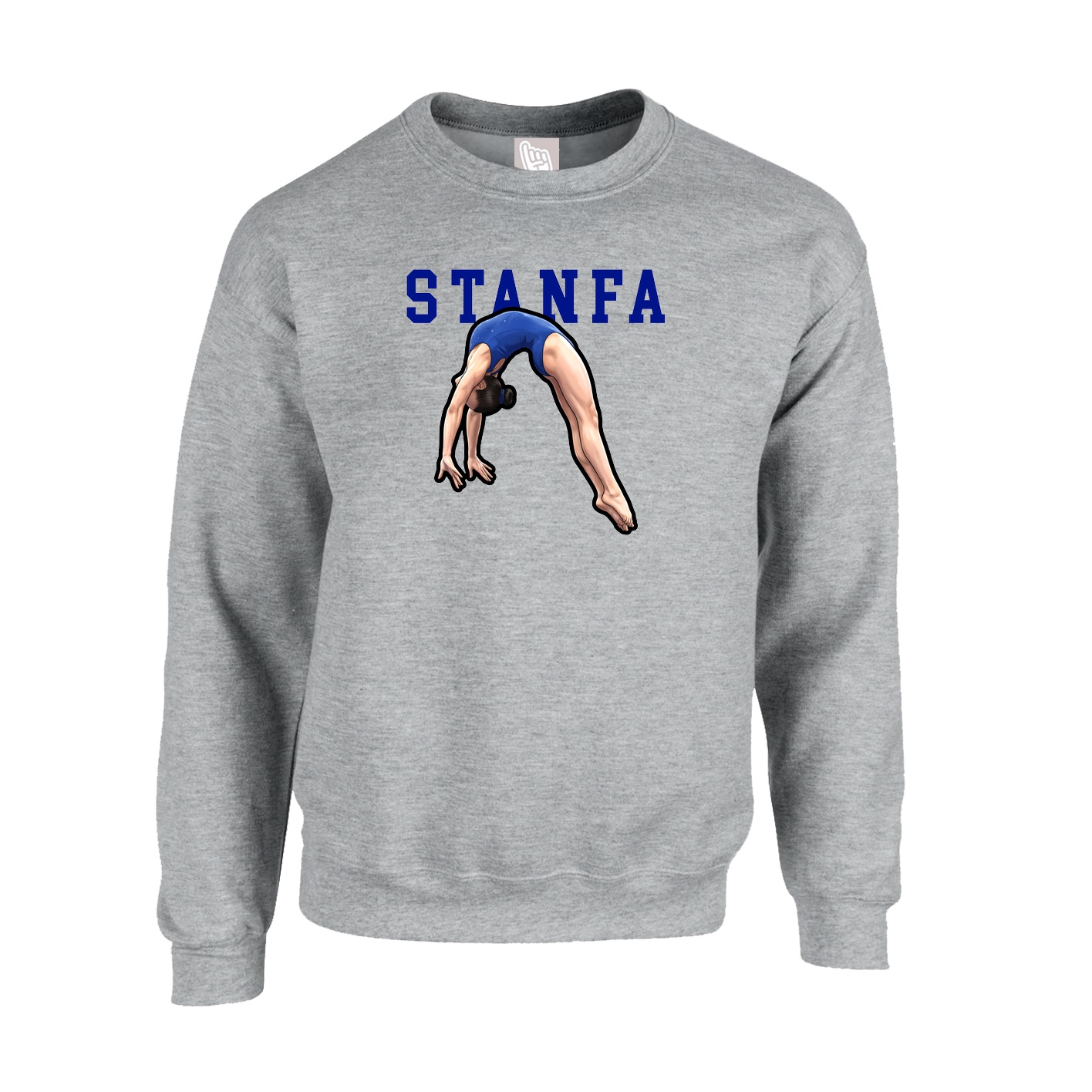 Fleece Crew — Shirsey in Grey