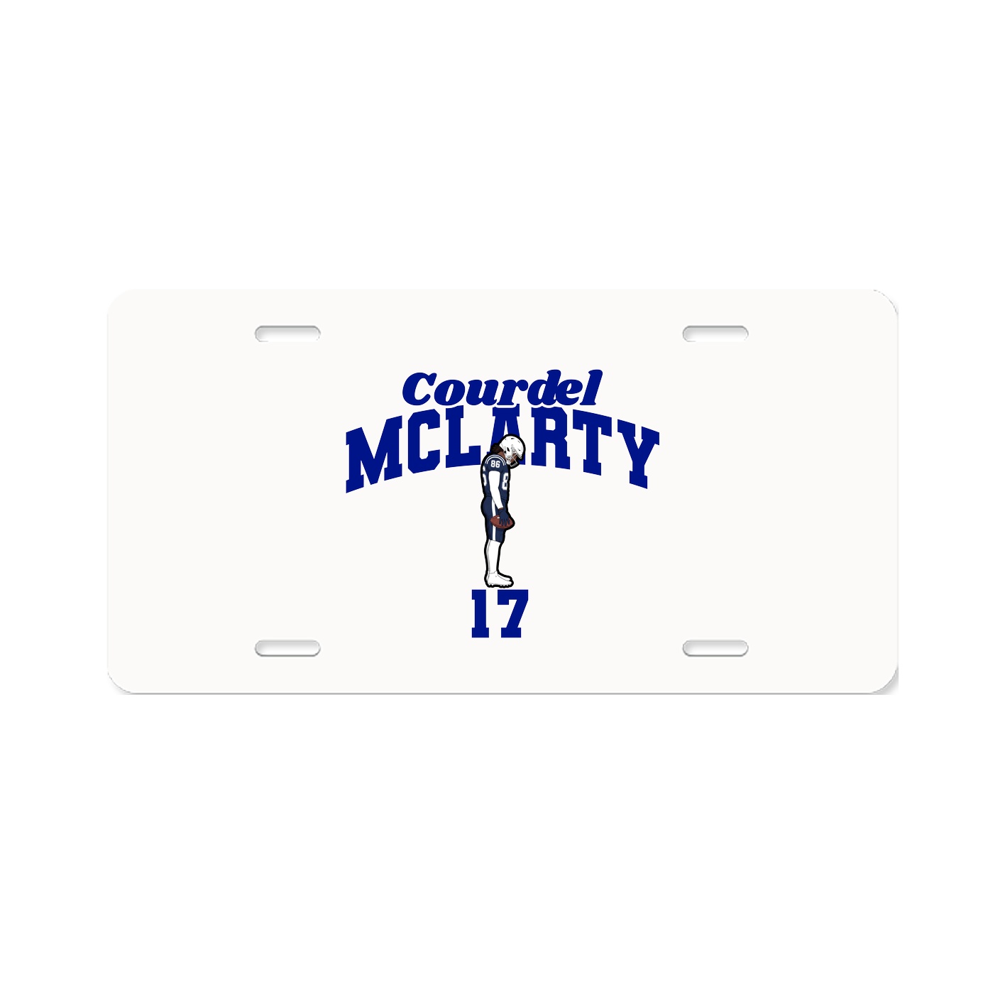 License Plate — Signature Arch in Classic