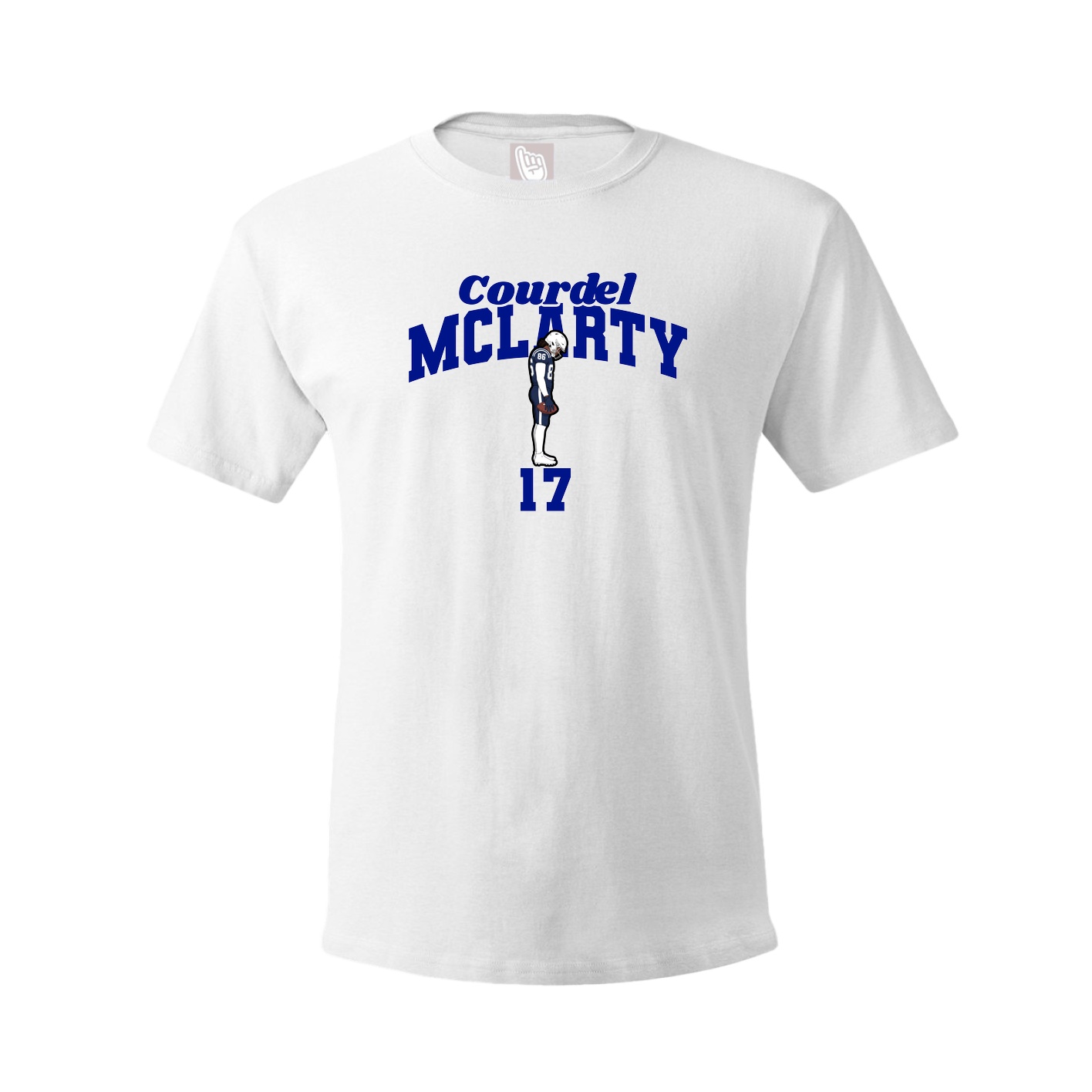 Youth Tee — Signature Arch in White