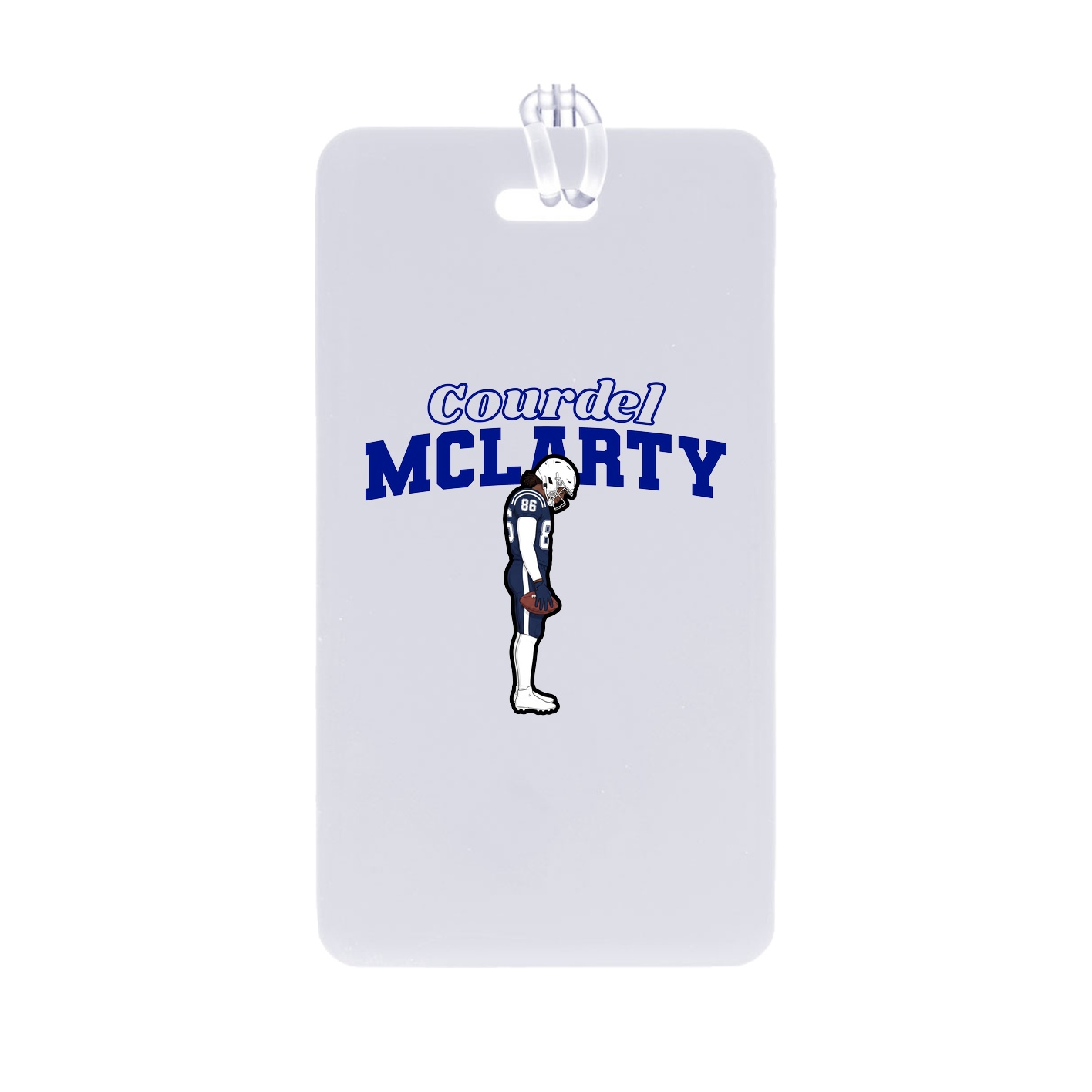 Bag Tag — Name Arch in Classic