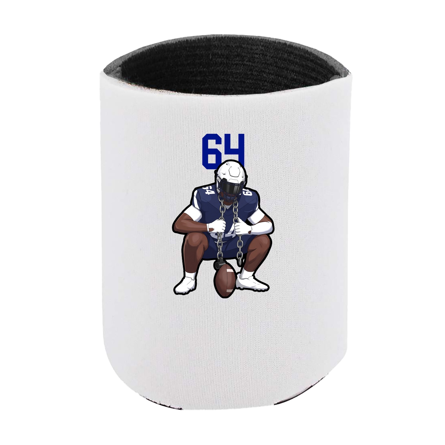 Can Holder — Number Top in White