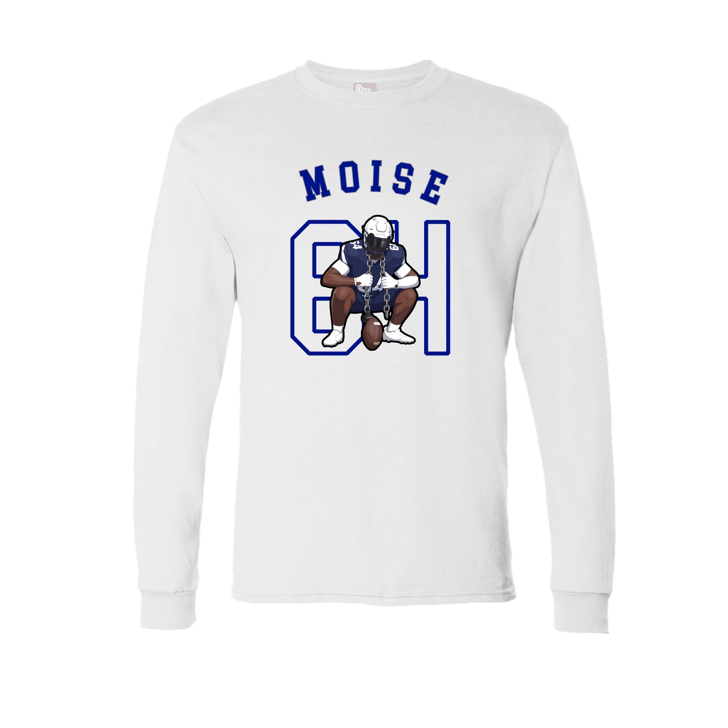 Long Sleeve Tee — Shirsey Arch in White