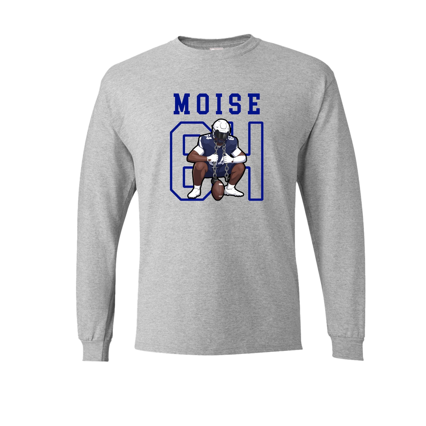 Long Sleeve Tee — Shirsey in Grey