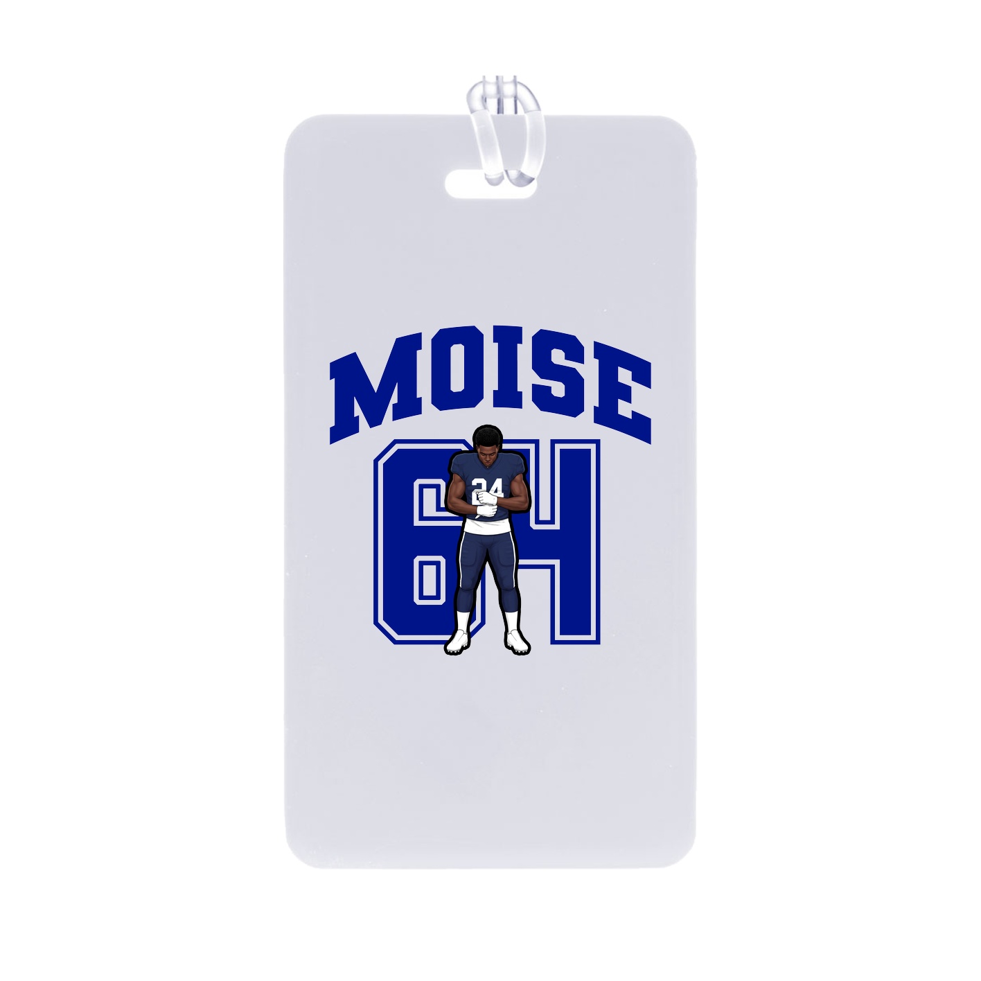 Bag Tag — Number in Classic