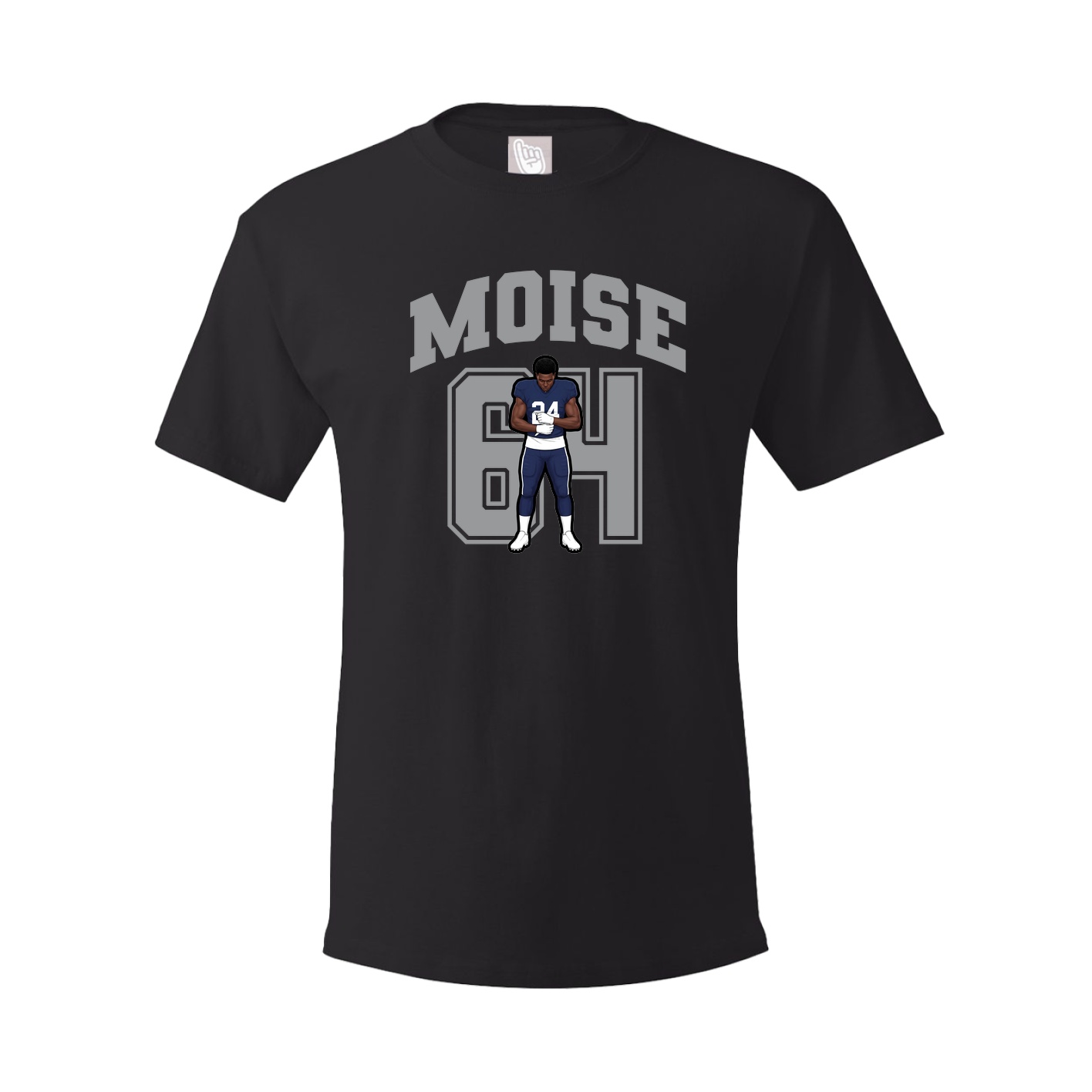 Youth Tee — Number in Black