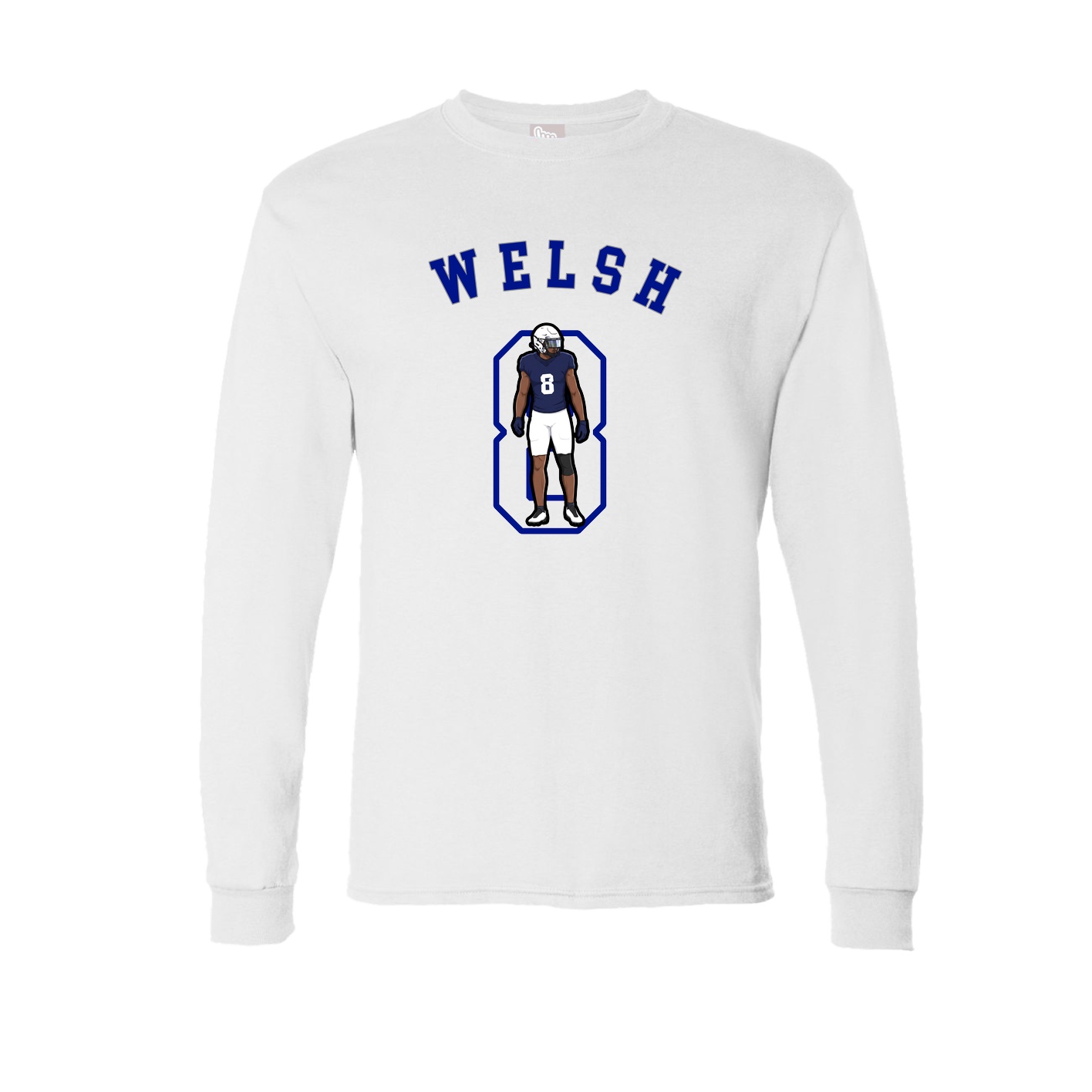 Long Sleeve Tee — Shirsey Arch in White