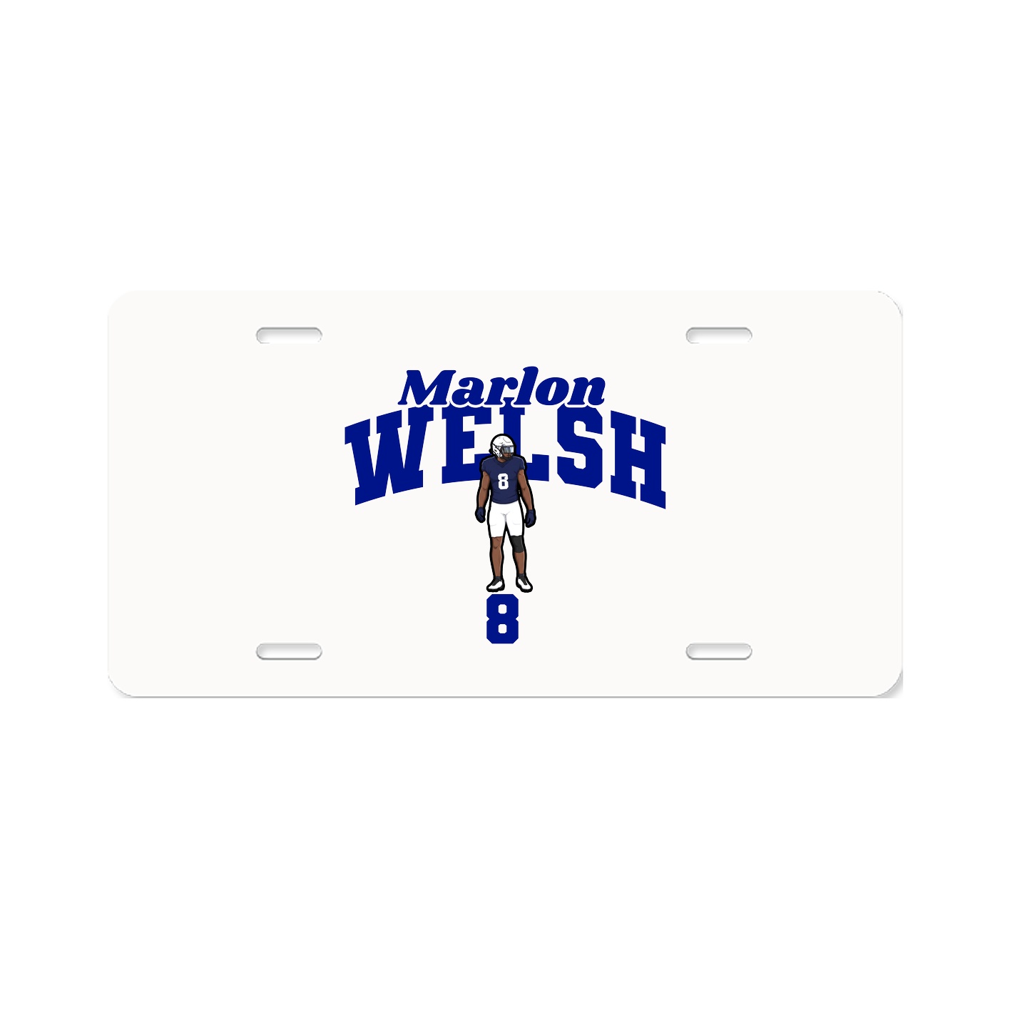 License Plate — Signature Arch in Classic