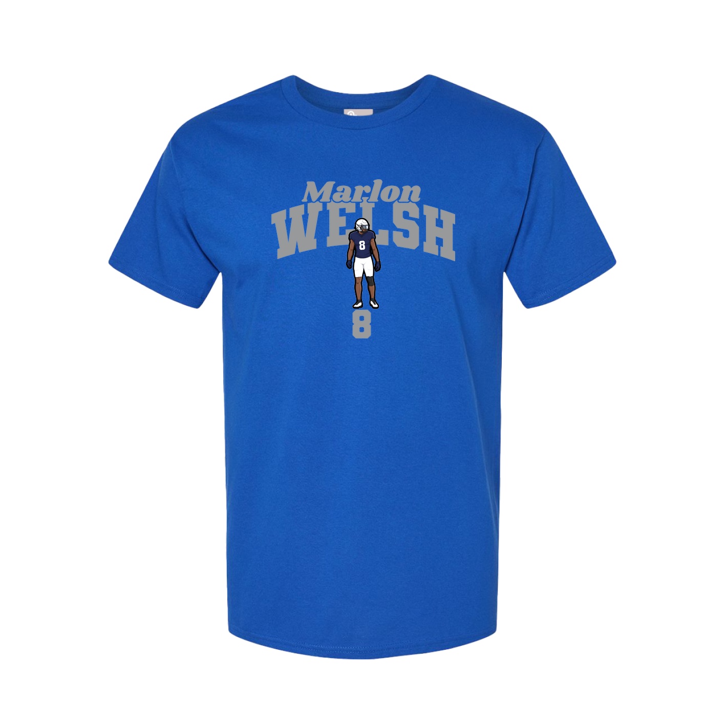 Tee — Signature Arch in Royal