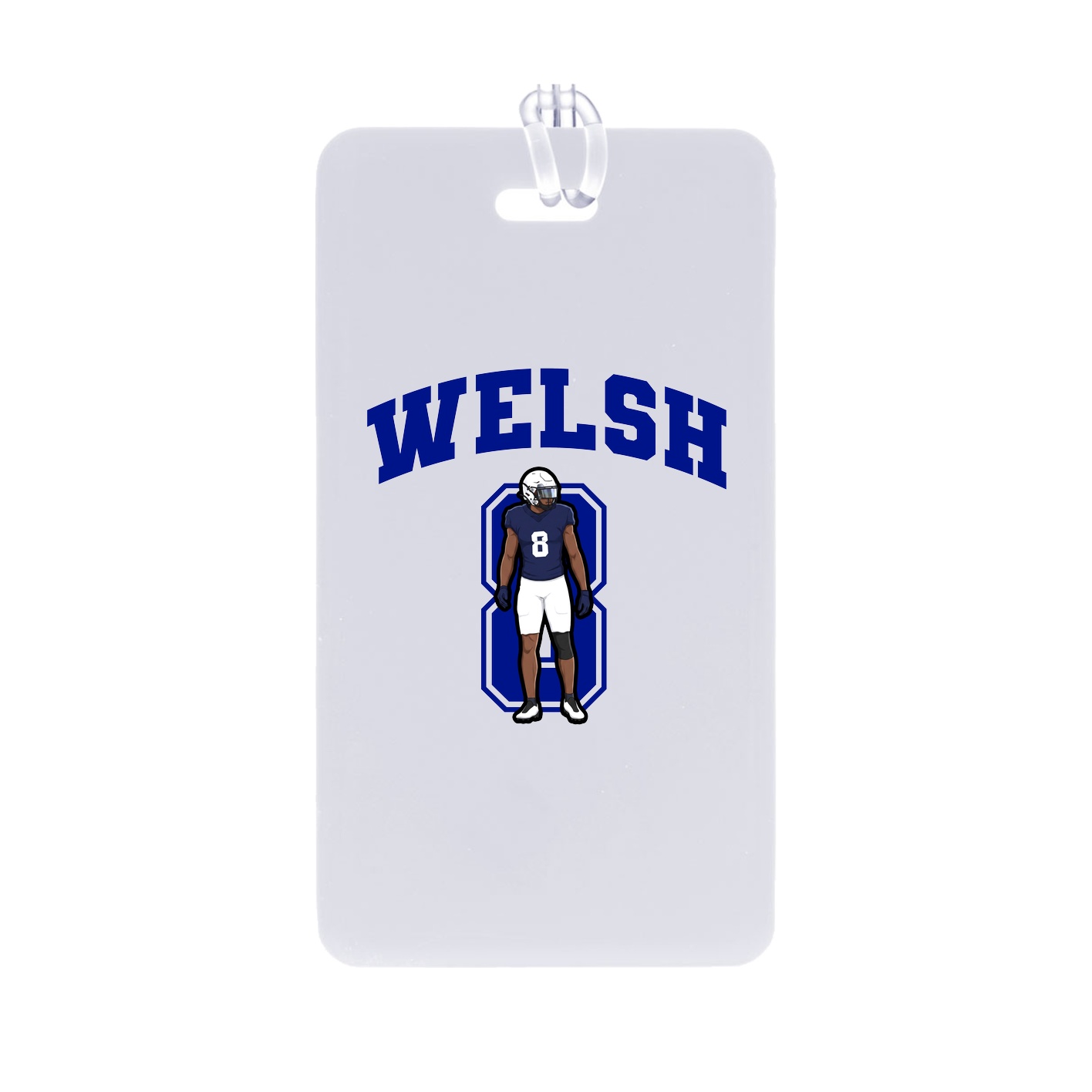 Bag Tag — Number in Classic